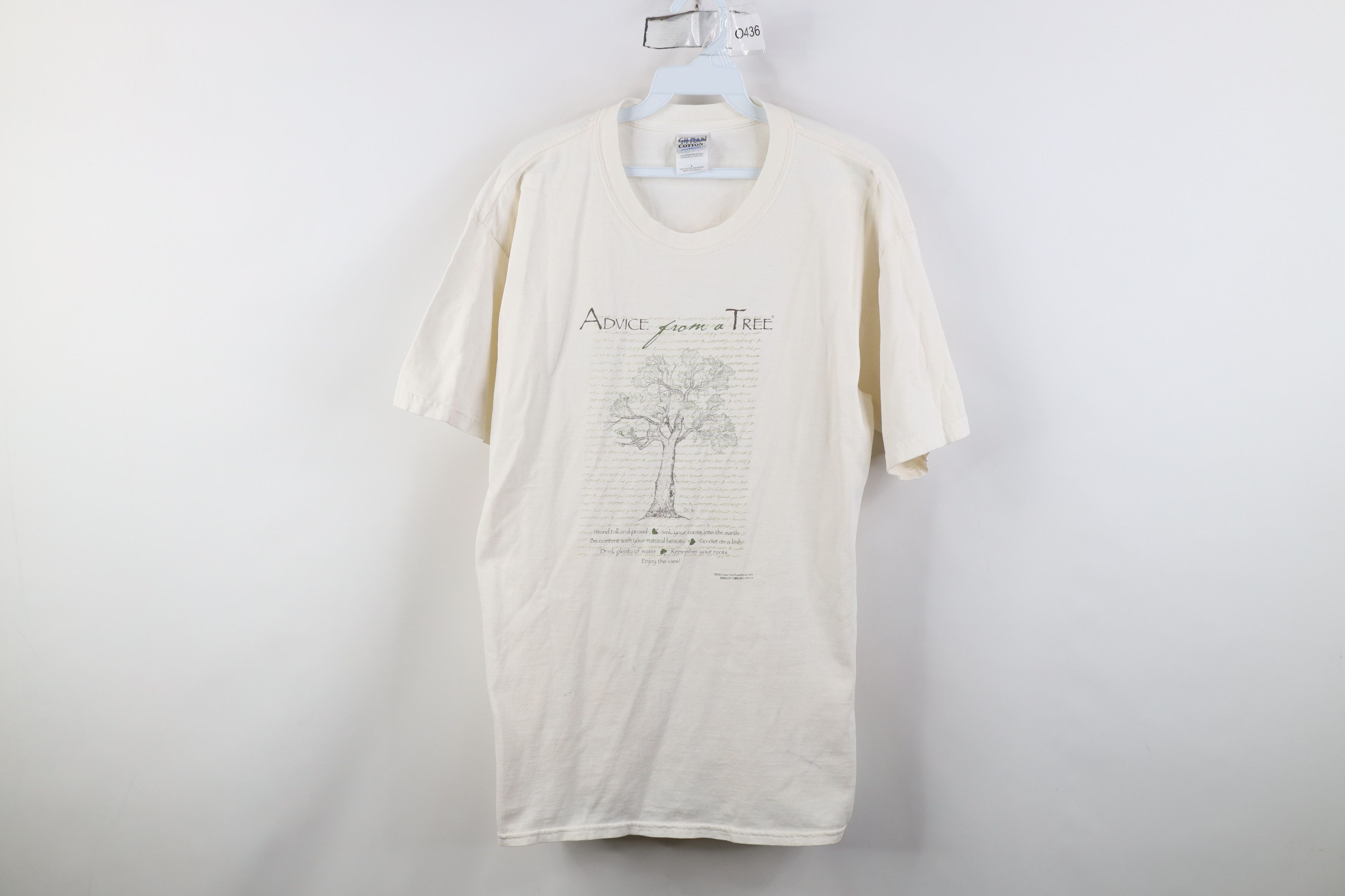Vintage Vintage Y2K Streetwear Nature Advice From A Tree T-Shirt Size US L / EU 52-54 / 3 - 1 Thumbnail