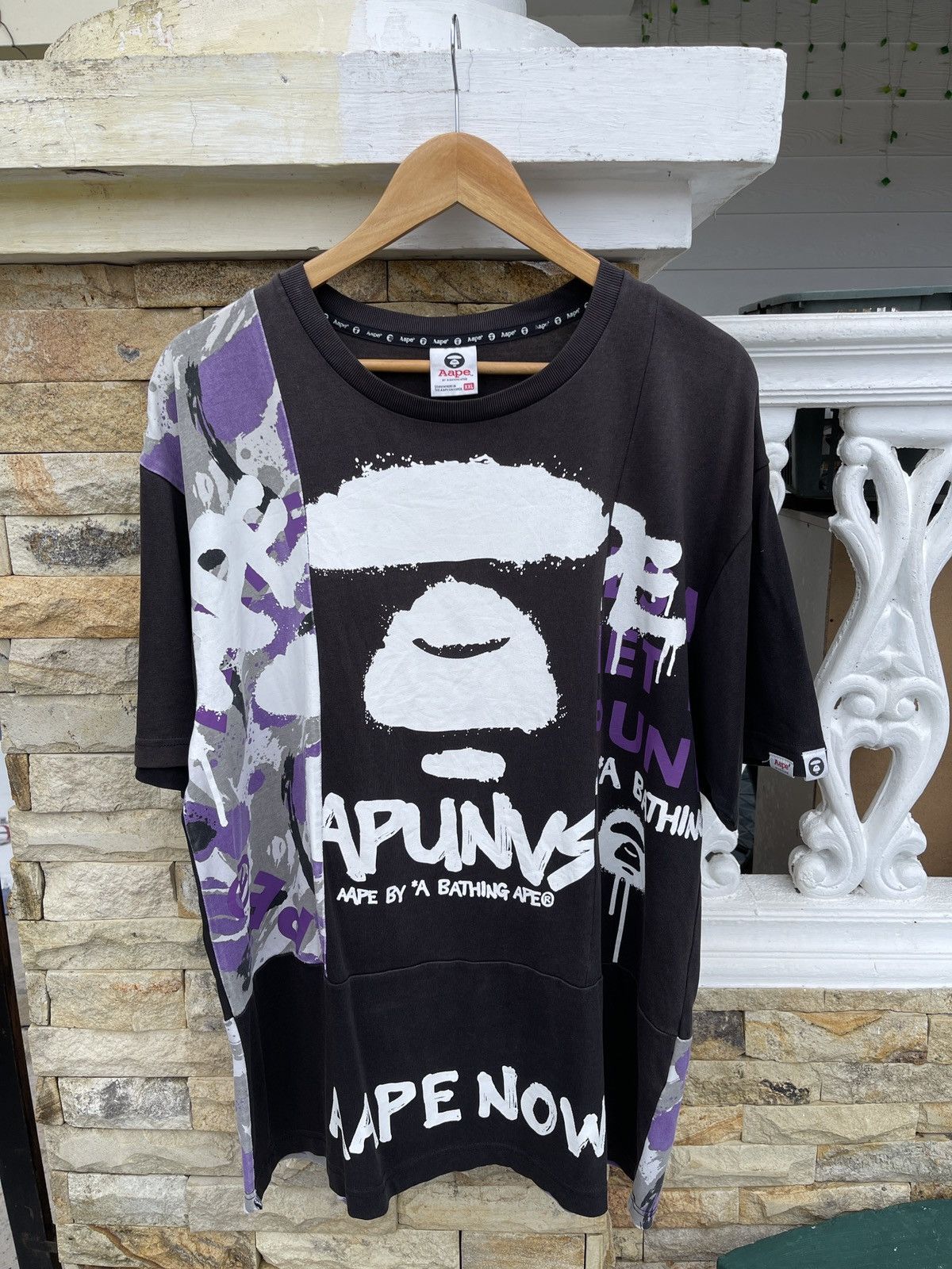 Last Drop🔥Rare🔥Aape Reconstructed Tee