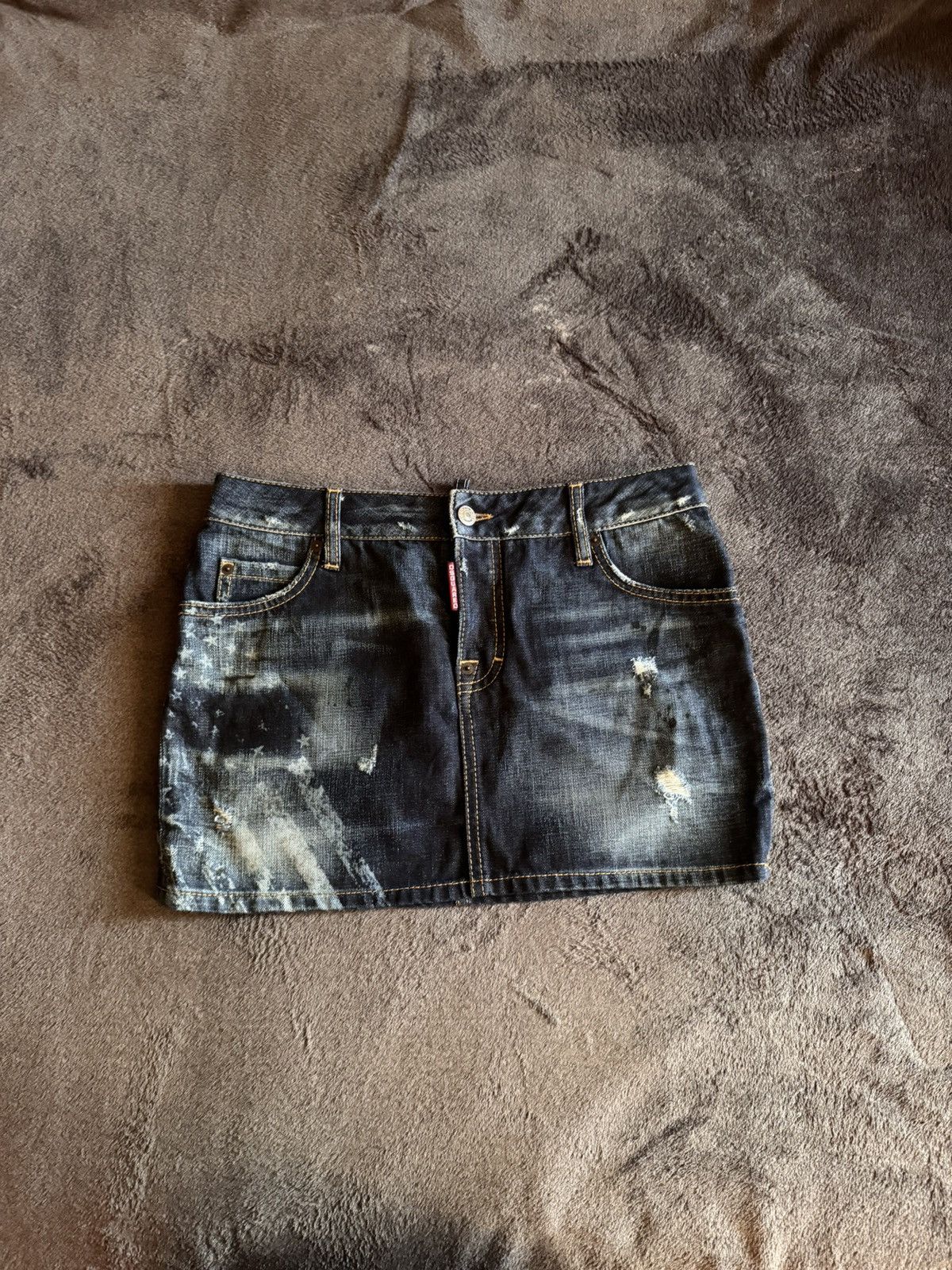 Dsquared2 Dsquared2 vintage womans mini skirt Size 28" / US 6 / IT 42 - 1 Thumbnail
