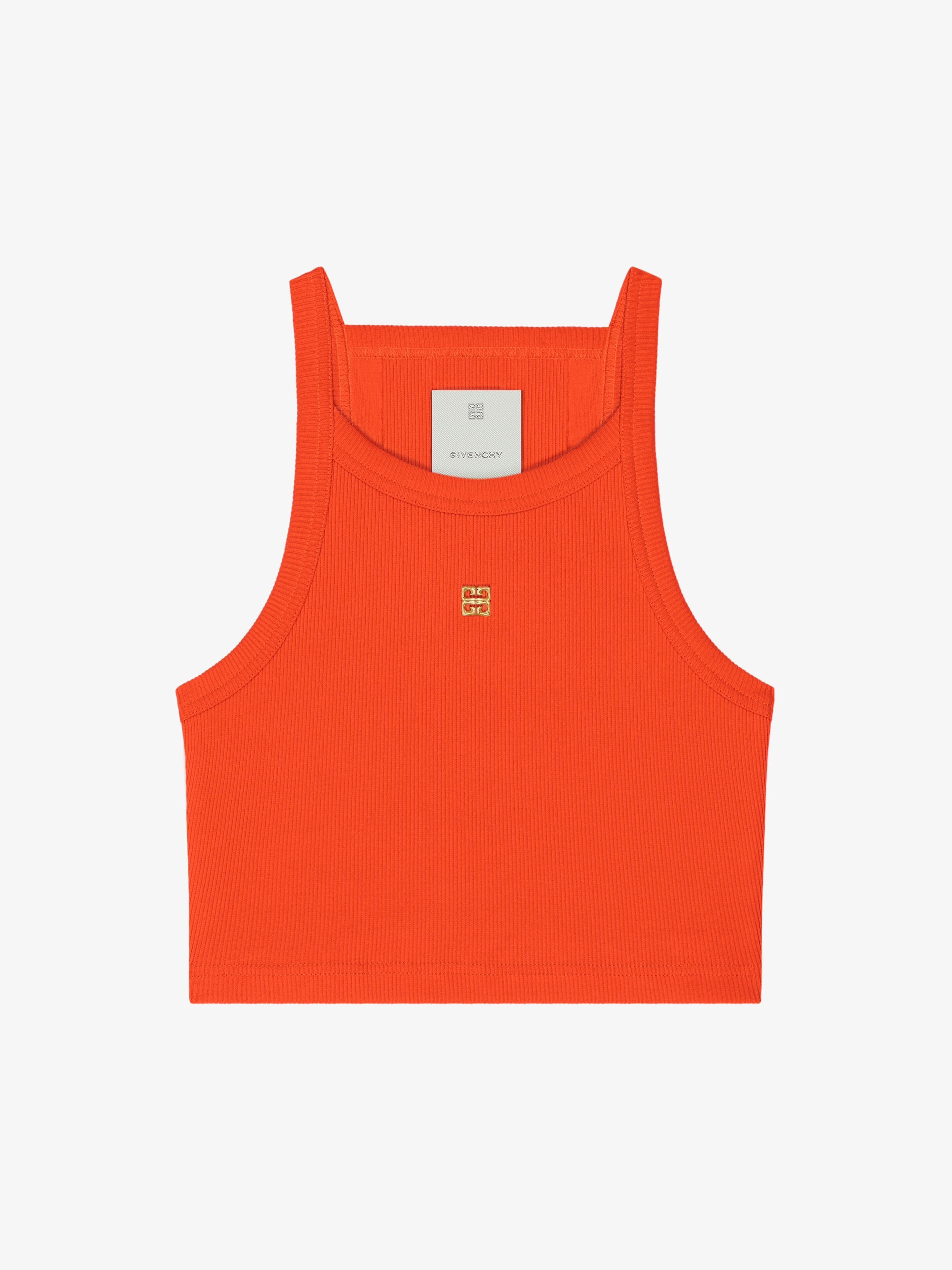 oc11z0725 Tank Top in Orange