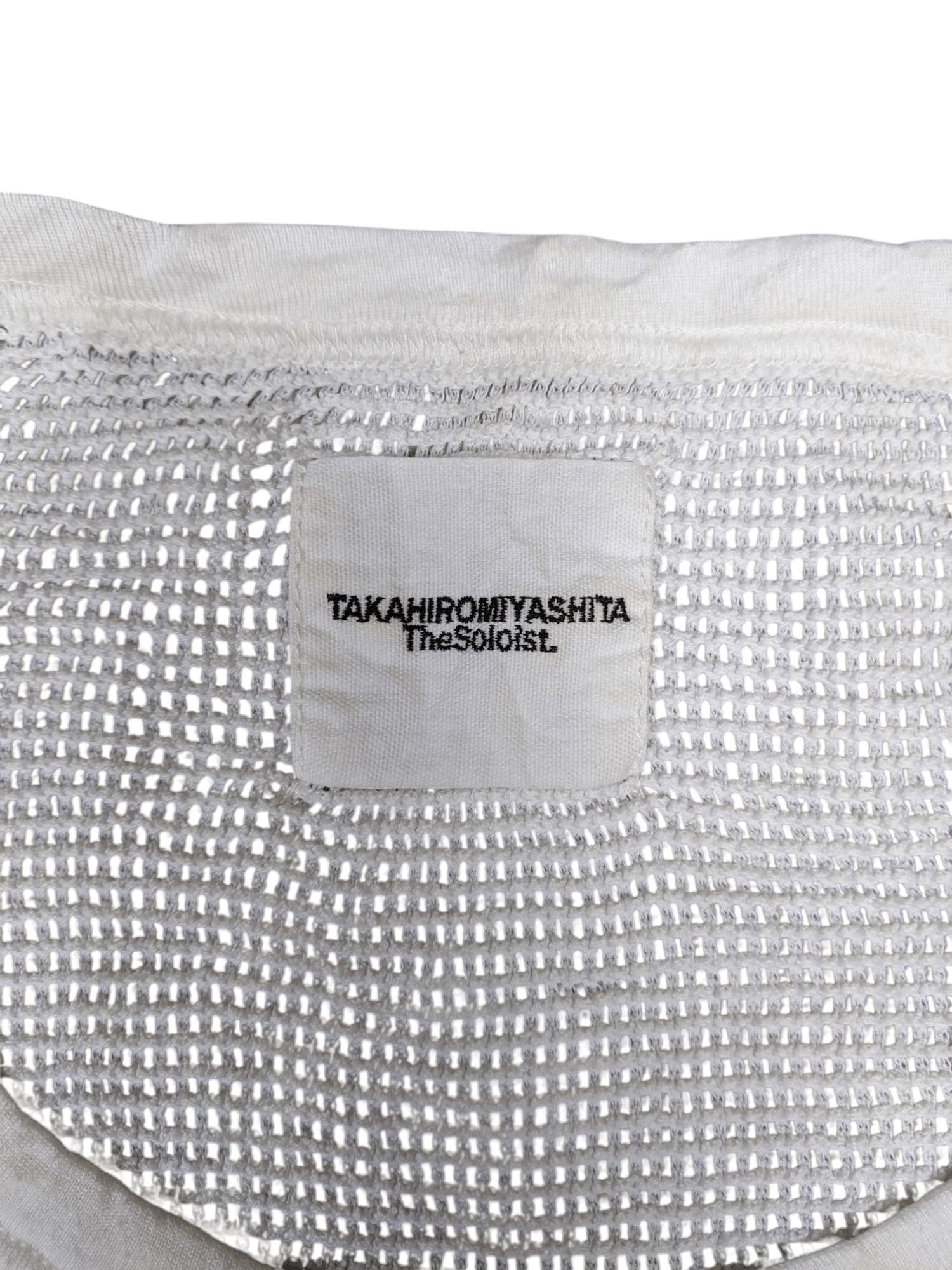 Takahiromiyashita The Soloist. Takahiromiyashita The Soloist Mesh Sleeveless Knit Size US M / EU 48-50 / 2 - 5 Thumbnail