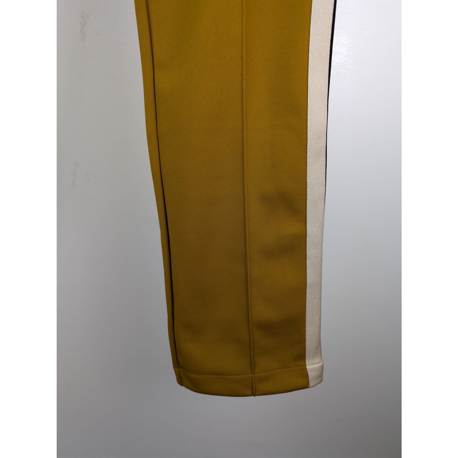 Palm Angels o1rshd1 Classic Logo Track Pants in Golden Brown / Off White Size US 38 / EU 54 - 7 Thumbnail