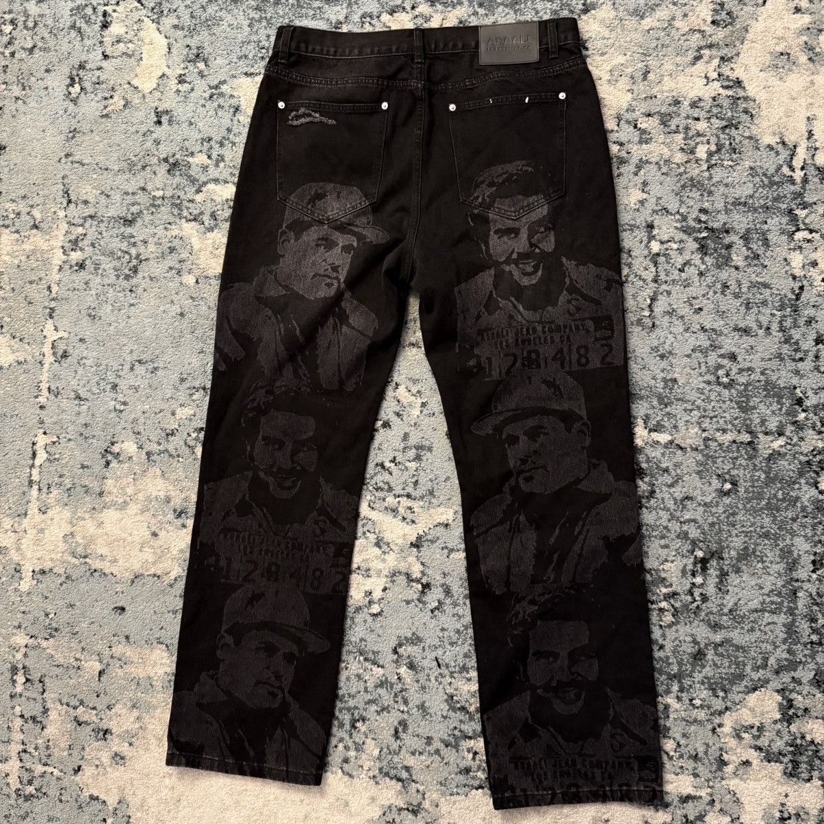 Asaali Asaali Laser Engraved Cartel Denim Jeans Size 36 Size US 36 / EU 52 - 2 Thumbnail
