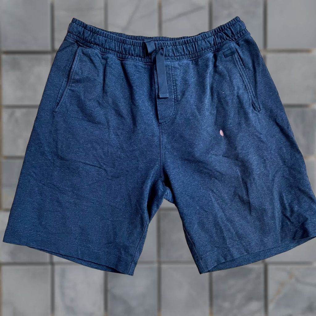 Lululemon Lululemon Shorts Mens Large Gray Rise Sweat Shorts Regular L Athletic Men Gray Mens Size US 33 - 1 Thumbnail