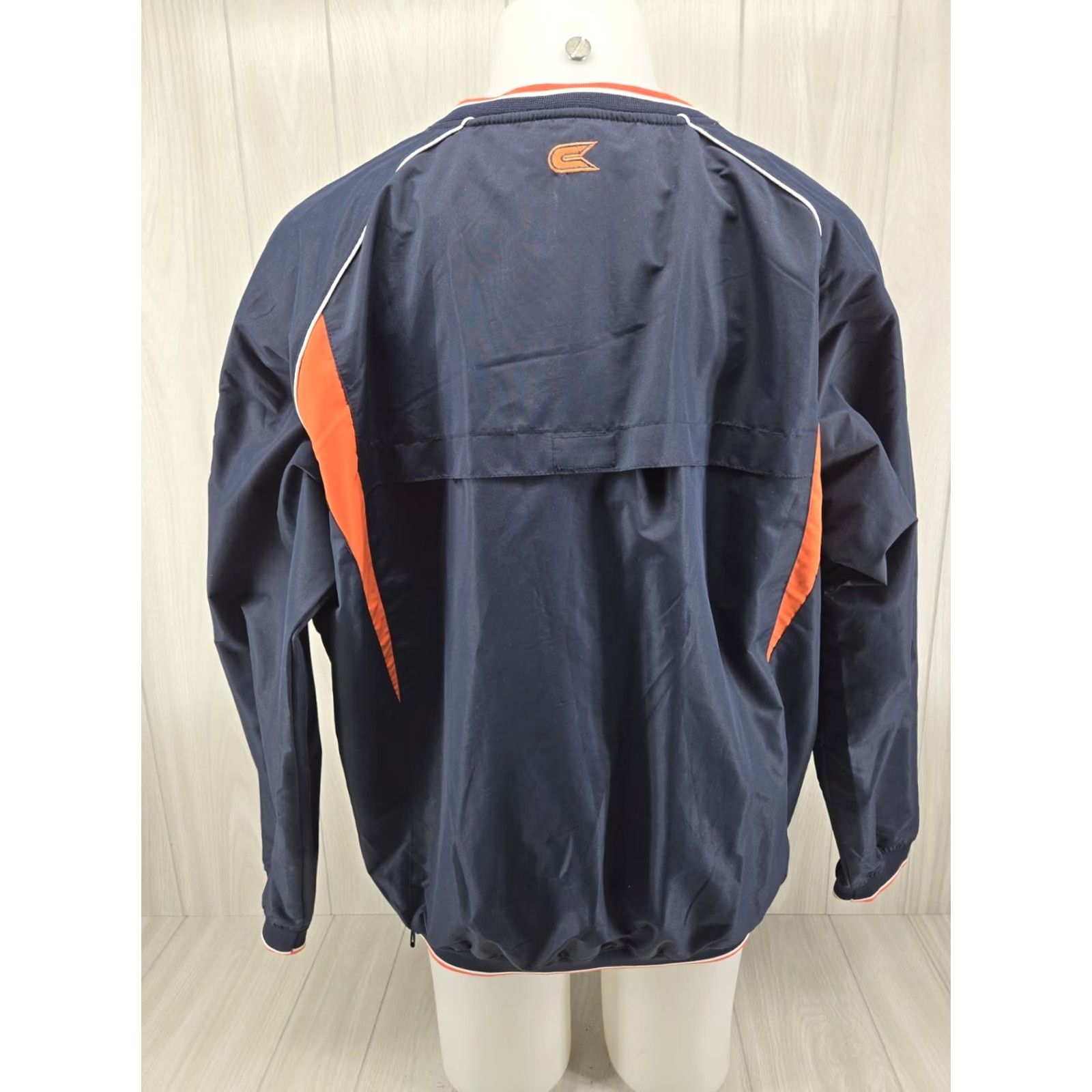 Vintage VINTAGE Colosseum Auburn Tigers Pull Over Jacket Windbreaker SZ XL Men Gray Blue Embroidered Logo Size US XL / EU 56 / 4 - 7 Thumbnail