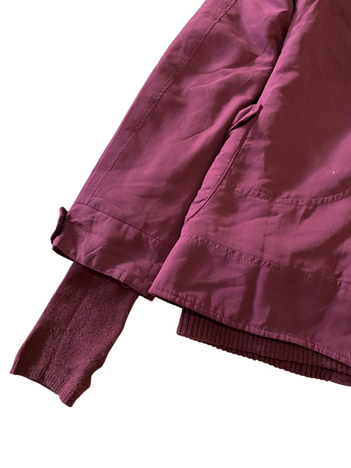 SLY Sly Burgundy Fur Hood Parka Jacket Winter Coat Toggle Button Size US S / EU 44-46 / 1 - 13 Thumbnail