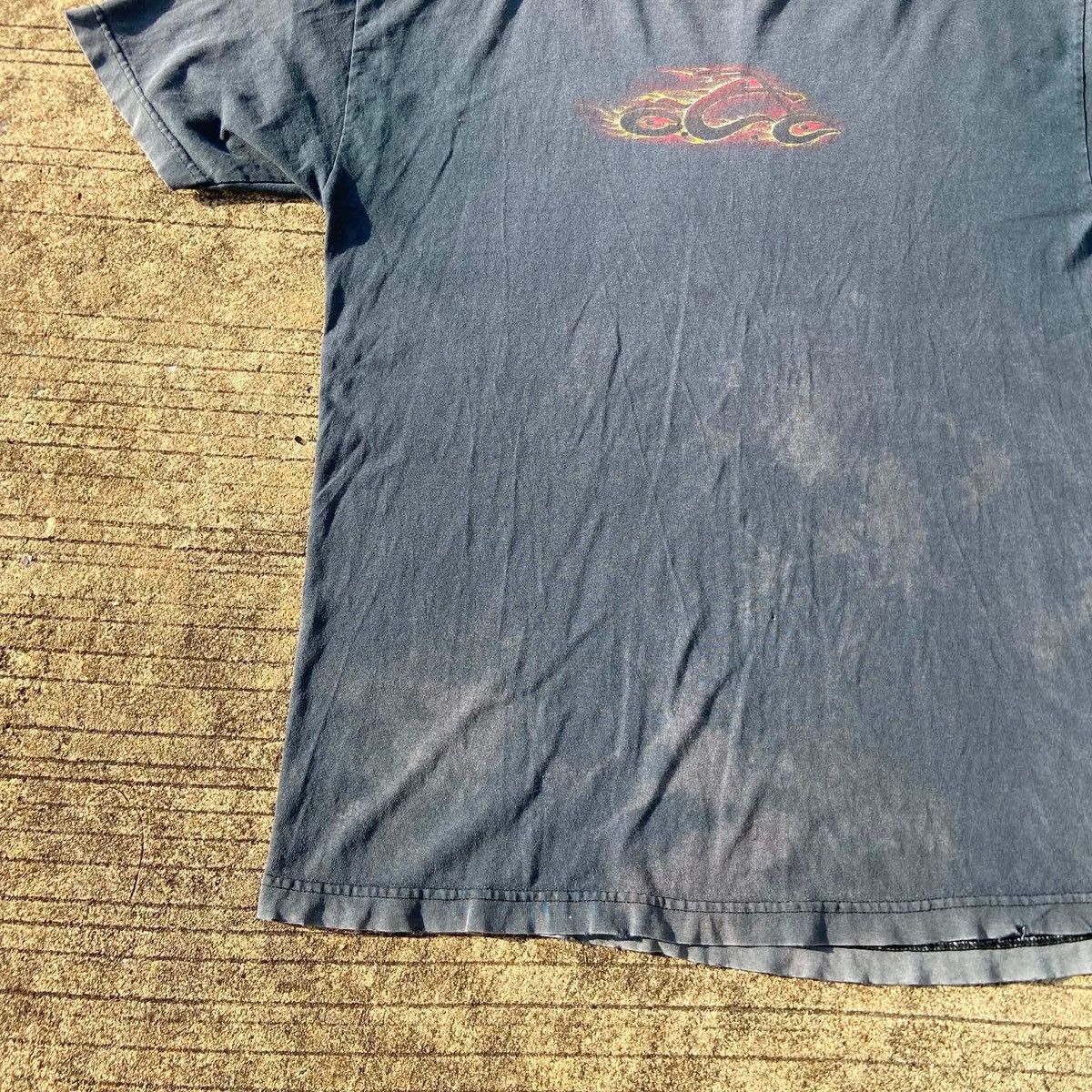 Vintage Orange County Choppers Flame Logo Faded Tee Size US L / EU 52-54 / 3 - 7 Thumbnail