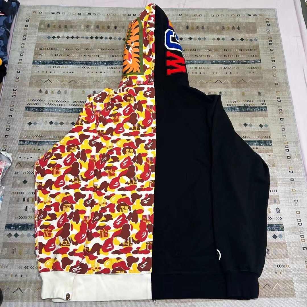 Bape BAPE CAMO SHARK FULL ZIP HOODIE Size US XXL / EU 58 / 5 - 6 Thumbnail