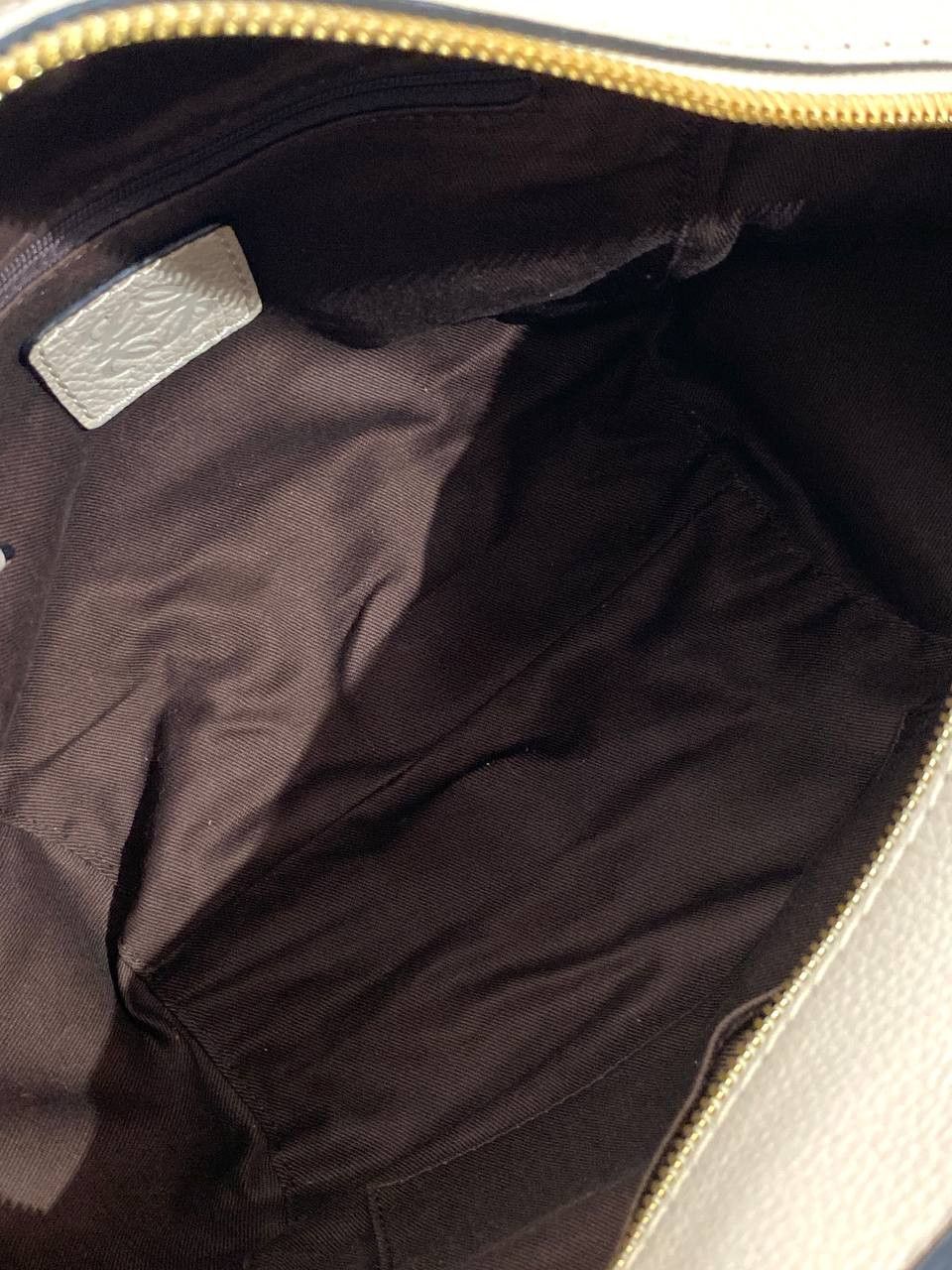Loewe Loewe Anagram Logo Kite Leather Cloth Shoulder Hand Tote Bag Size ONE SIZE - 14 Thumbnail