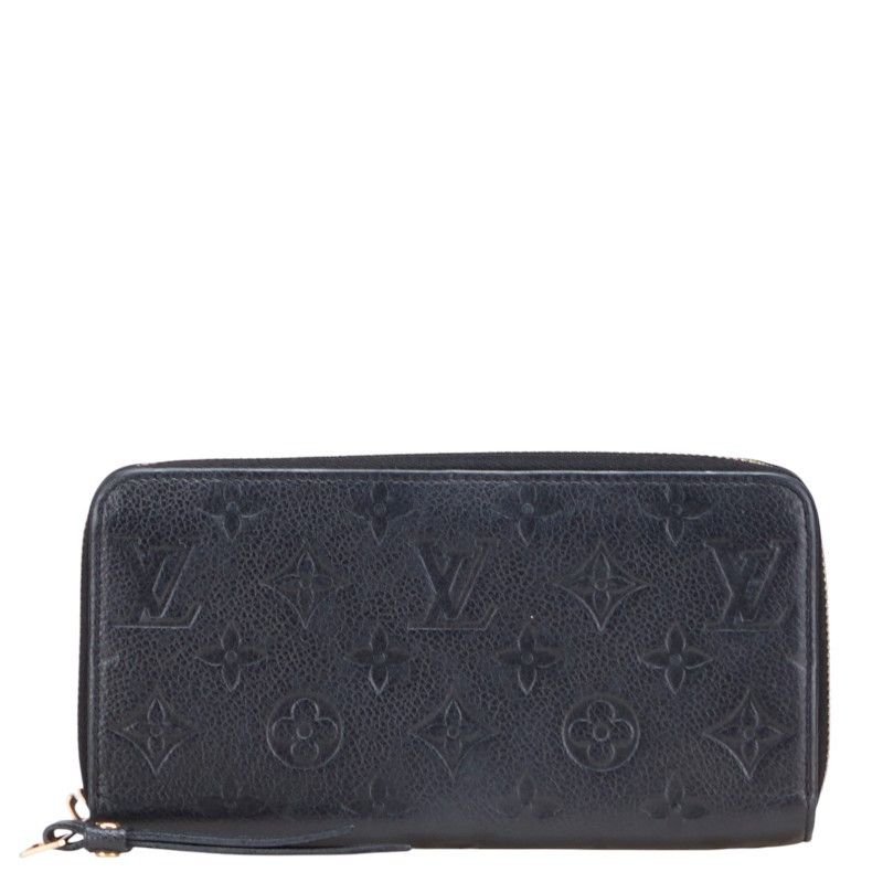 Louis Vuitton Louis Vuitton Louis Vuitton Zippy Wallet Monogram Empreinte Long Wallet Leather Long Wallet M61864 Size ONE SIZE - 1 Thumbnail