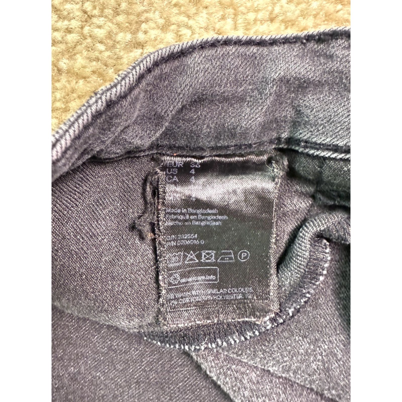 H&M VINTAGE? (No) — [Cannot determine vintage from data] Size 26" / US 2 / IT 38 - 7 Thumbnail