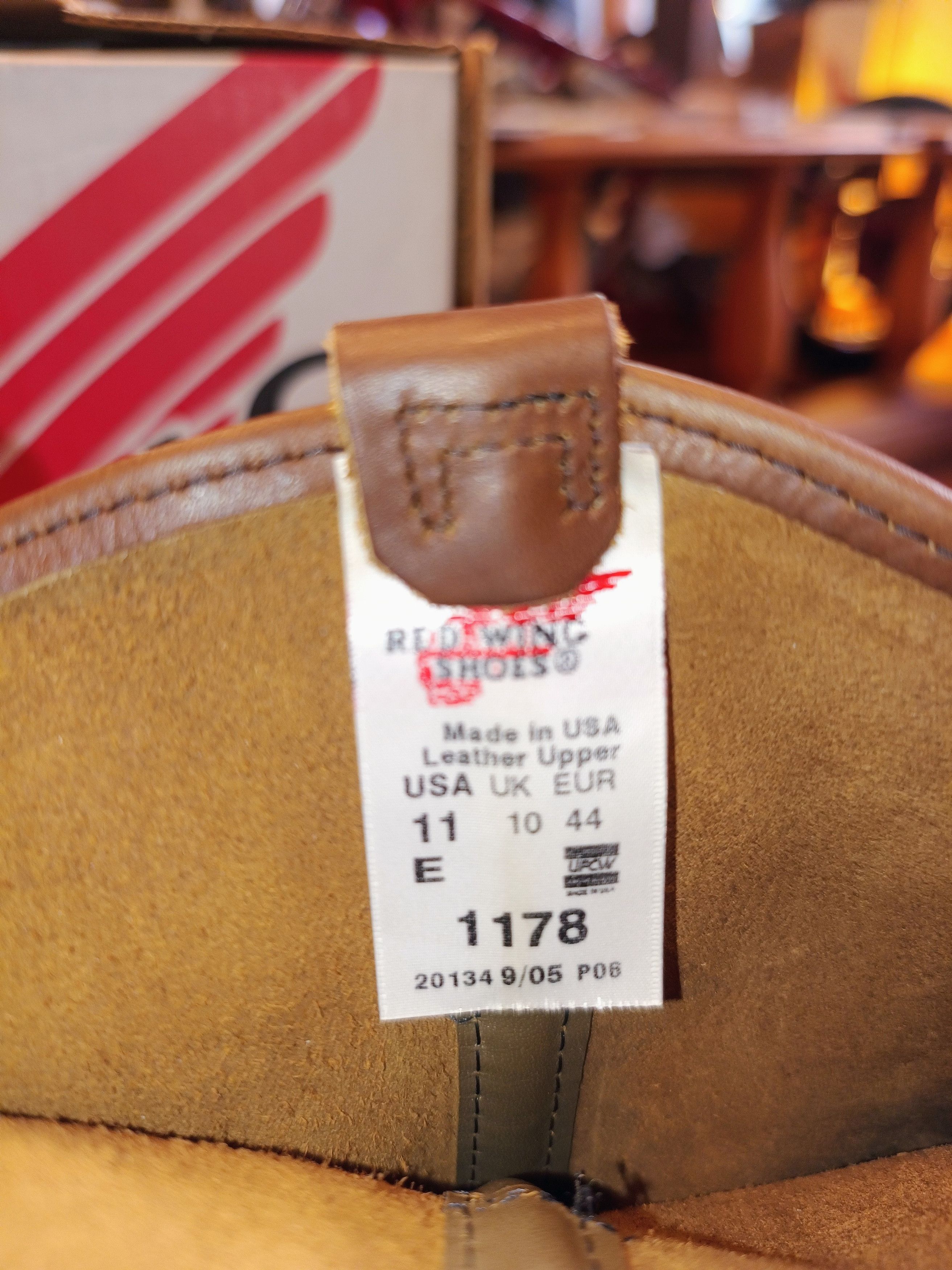 Red Wing Red Wing 1178 Pecos - rare NOS / Deadstock / NEW - US 11E Size US 11 / EU 44 - 8 Thumbnail