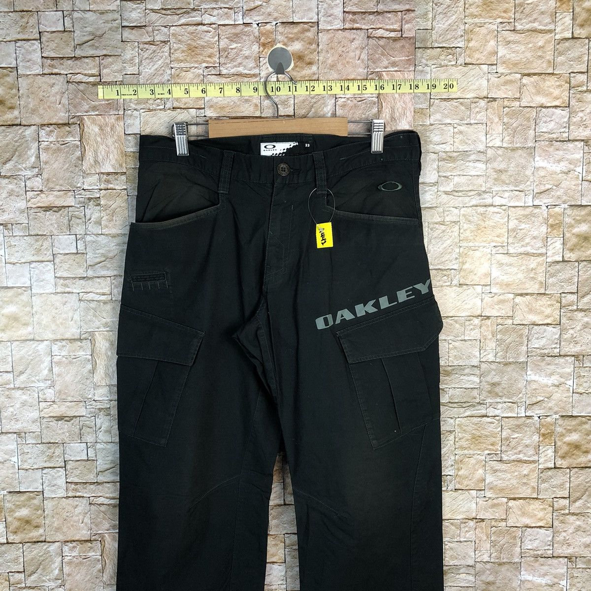 Oakley Oakley Dark Blue Cargo Multipocket Pants #A442 Size US 33 - 2 Thumbnail