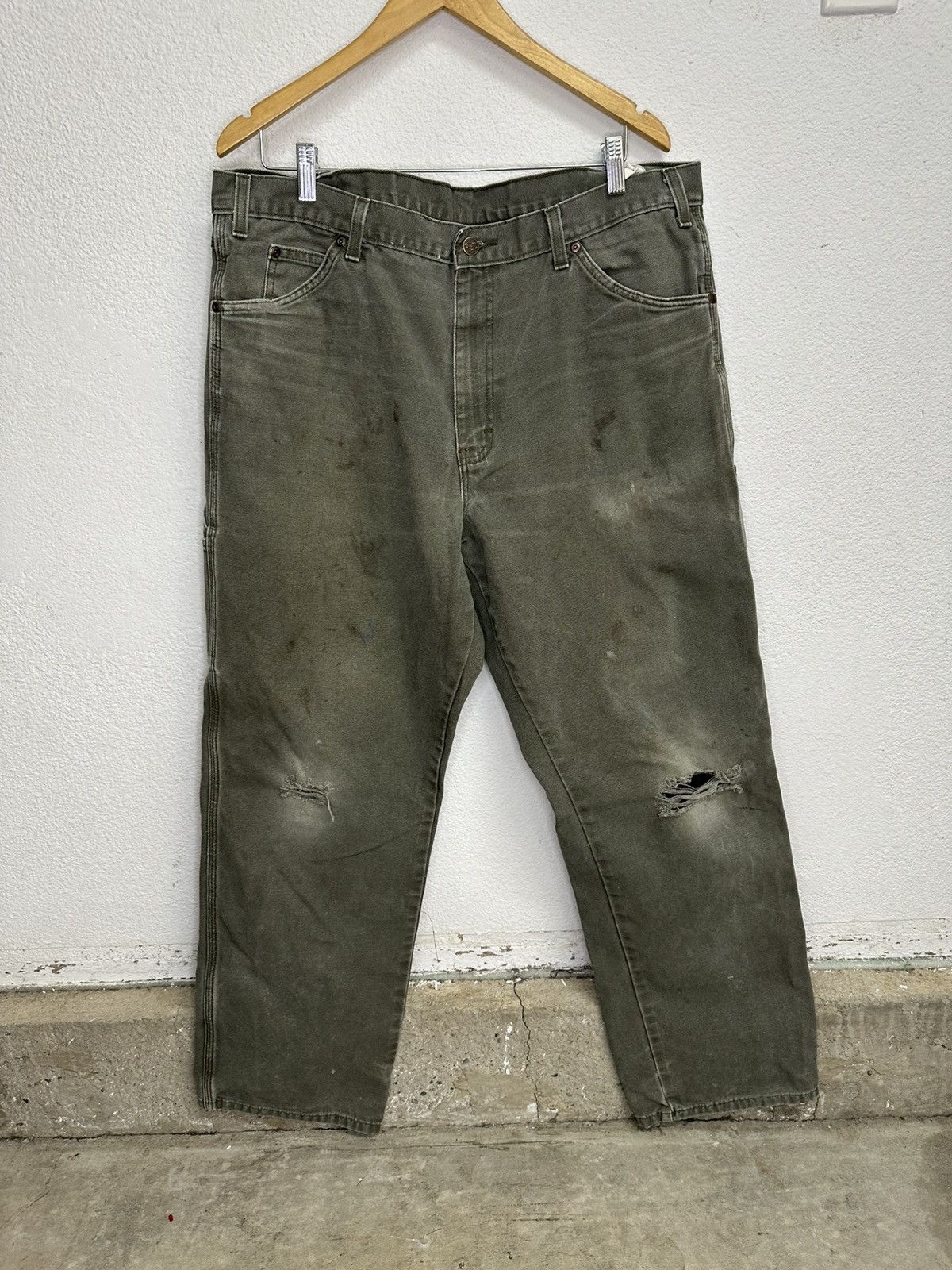 Dickies Dickies Mossy Green Pants Size US 38 / EU 54 - 2 Thumbnail