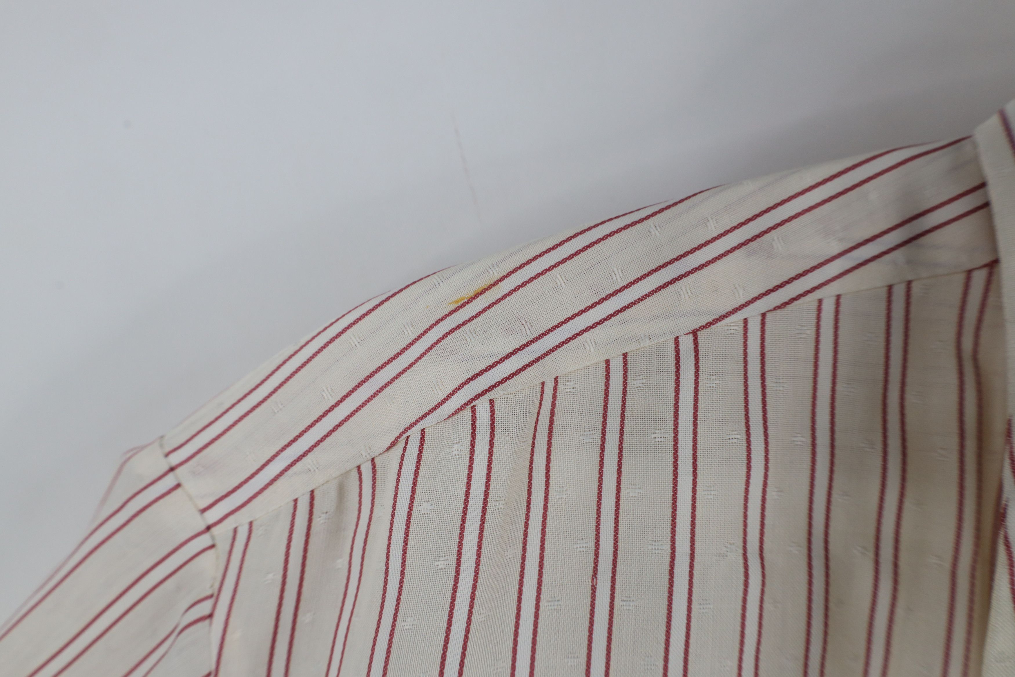 Vintage Vintage 70s Streetwear Striped Short Sleeve Button Shirt USA Size US L / EU 52-54 / 3 - 6 Thumbnail