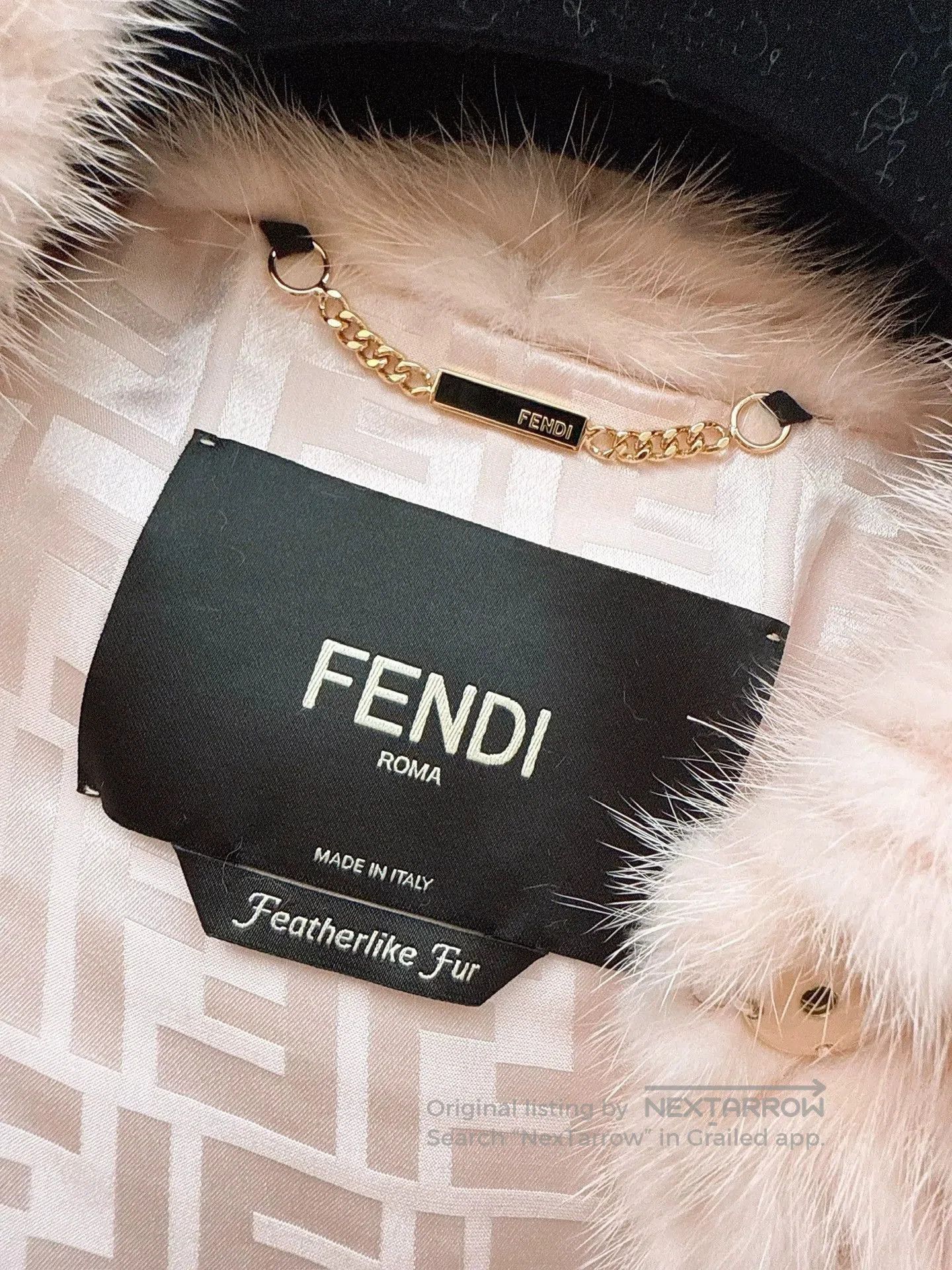 Fendi Fendi Pink Mink Fur Shirt Coat. Size US S / EU 44-46 / 1 - 6 Thumbnail