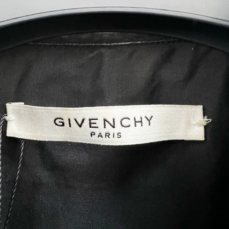 Givenchy Givenchy Givenchy Black Long Sleeve Shirt with Dog Design Size US M / EU 48-50 / 2 - 6 Thumbnail