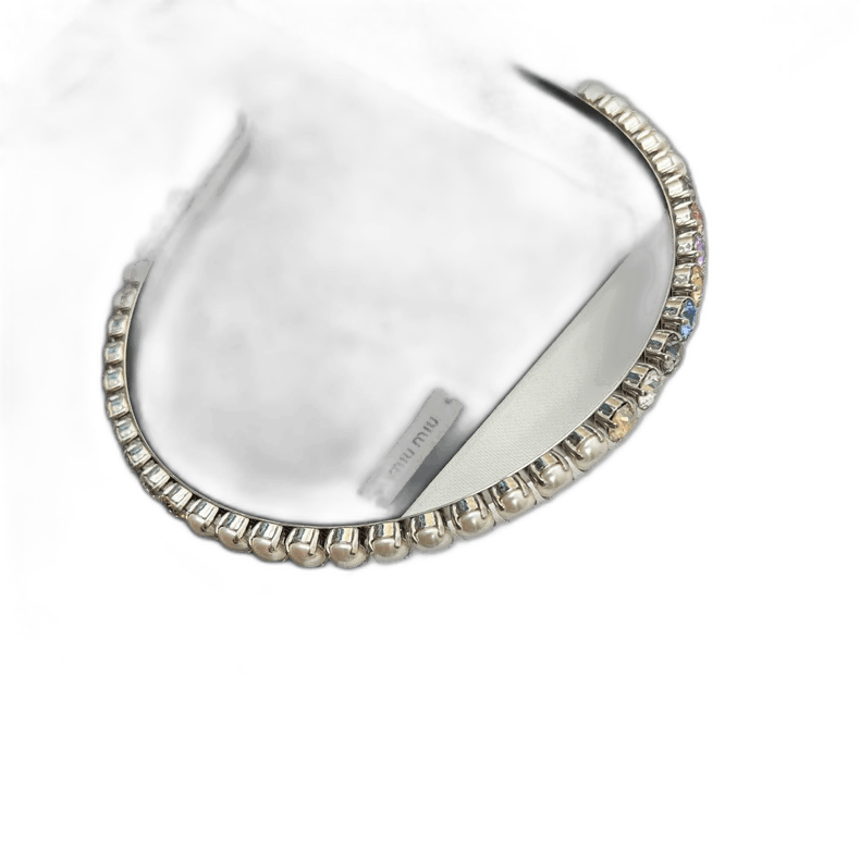 Miu Miu miumiu colorful pearl headband Size ONE SIZE - 1 Thumbnail