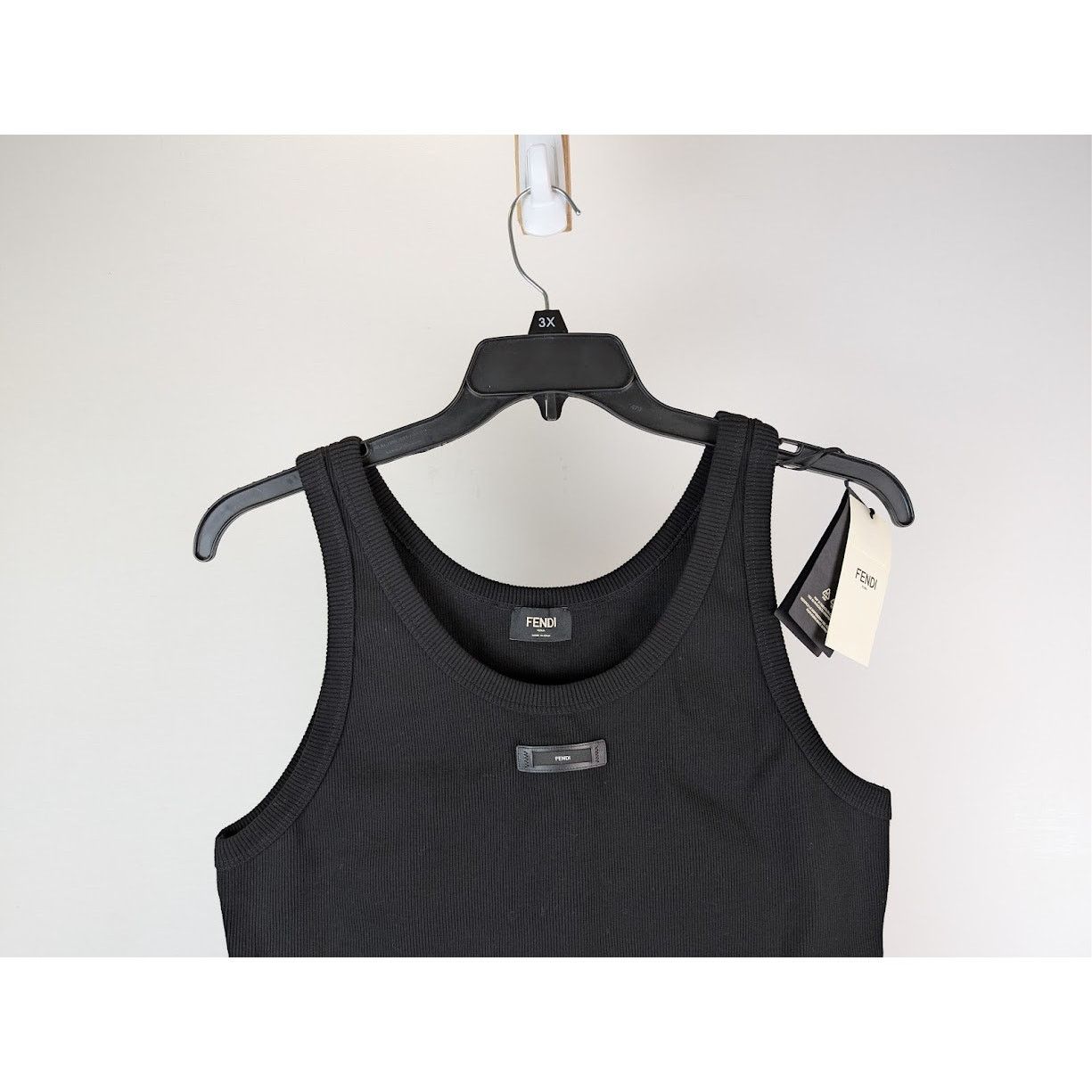 Fendi o1rshd1 Tank Tops in Black Size US XL / EU 56 / 4 - 3 Thumbnail