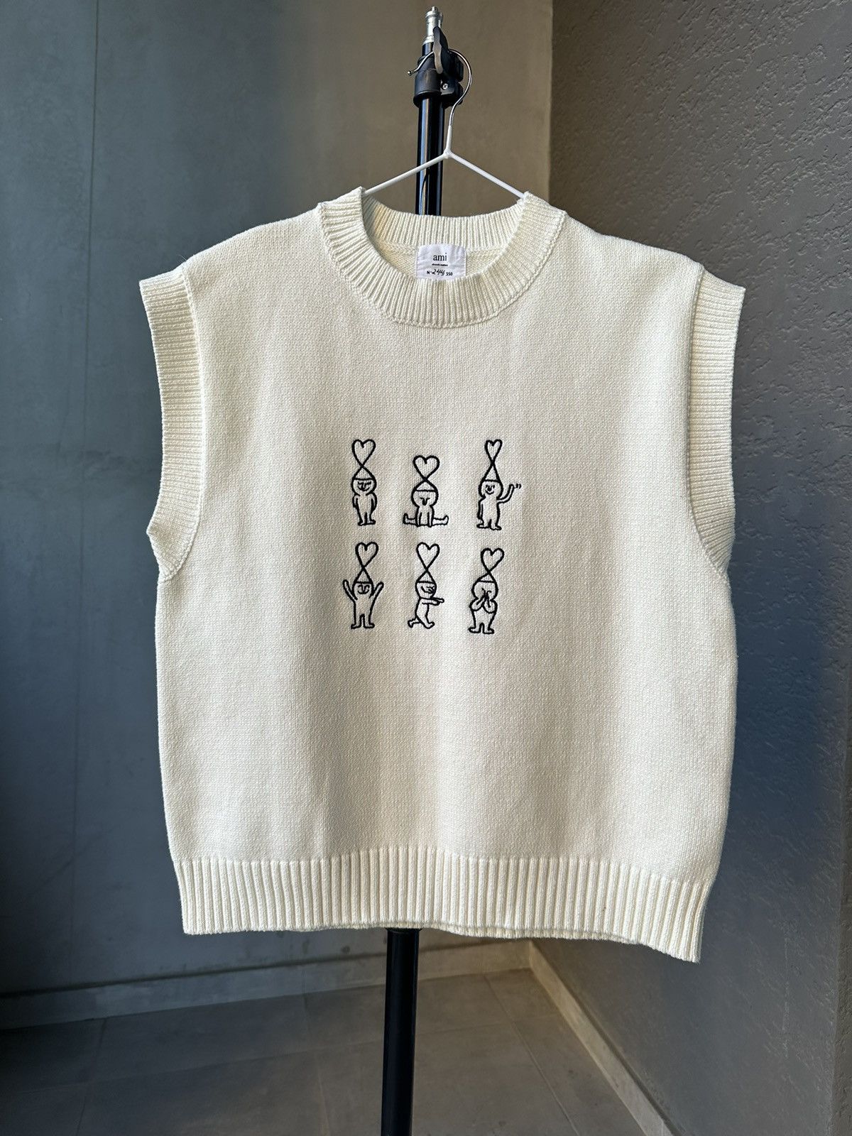 AMI Ami vest knit sweater Size XS / US 0-2 / IT 36-38 - 1 Thumbnail
