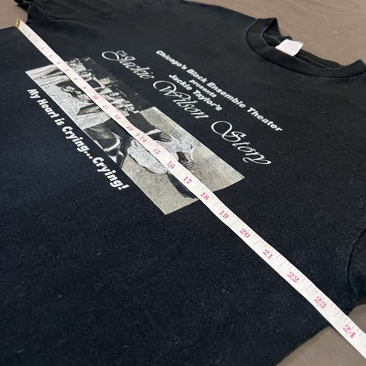 Band Tees × Rap Tees × Vintage Vintage Y2K Jackie Wilson Promo Tee XL Faded R&B Soul Size US XL / EU 56 / 4 - 5 Thumbnail