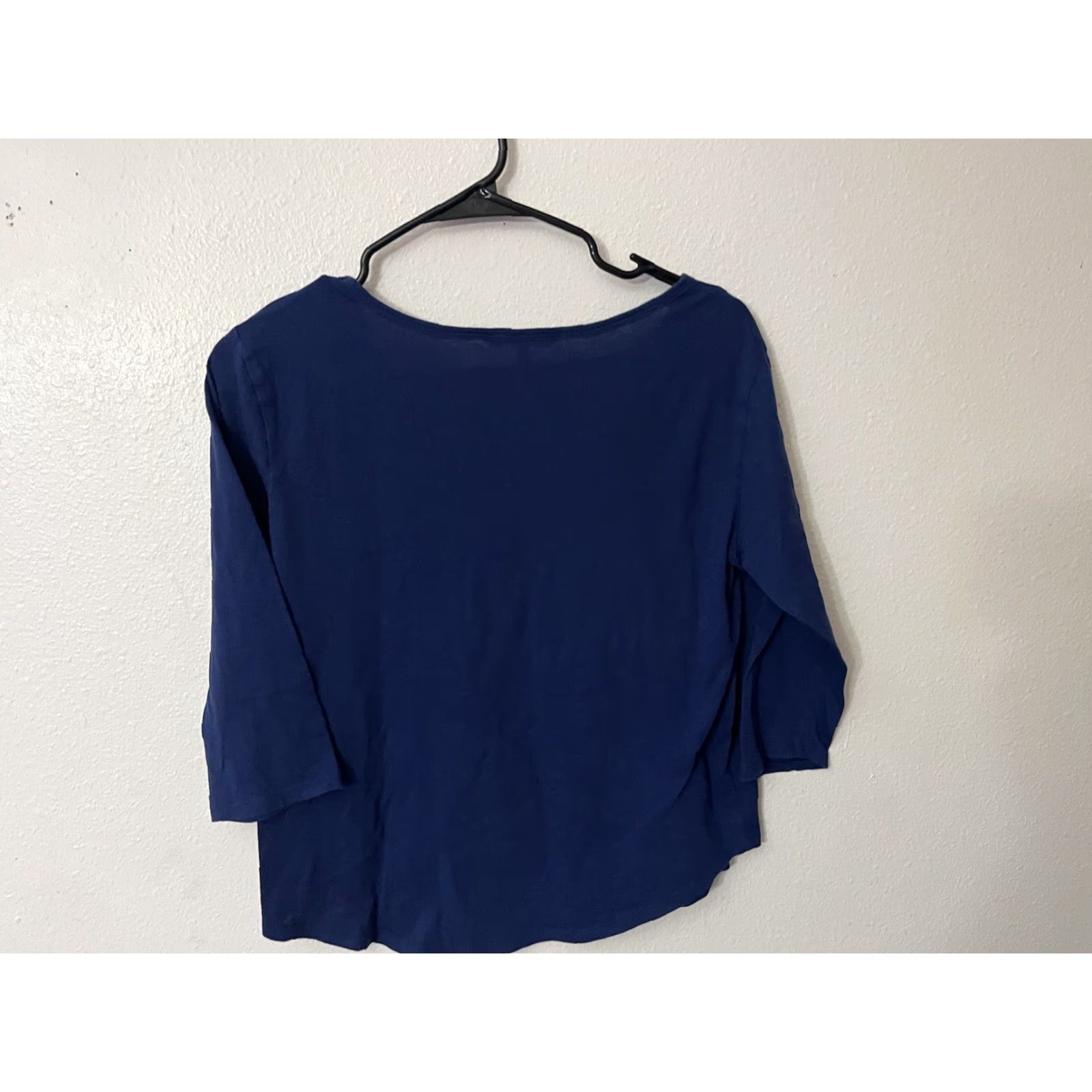 Victoria's Secret Victoria's Secret Victoria's Secret Top Womens Small Lounge Shirt 3/4 Sleeve Blue Size S / US 4 / IT 40 - 3 Thumbnail
