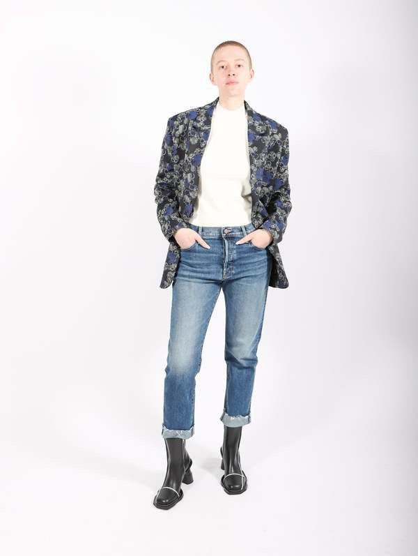 Henrik Vibskov !DS! AW22 Henrik Vibskov Blue Moon Sponge Blazer Size L / US 10 / IT 46 - 2 Thumbnail