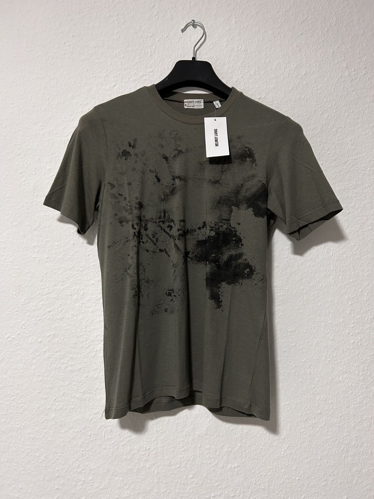 Pre-owned Helmut Lang S/s 1999 New Abstract Painter T-shirt With 