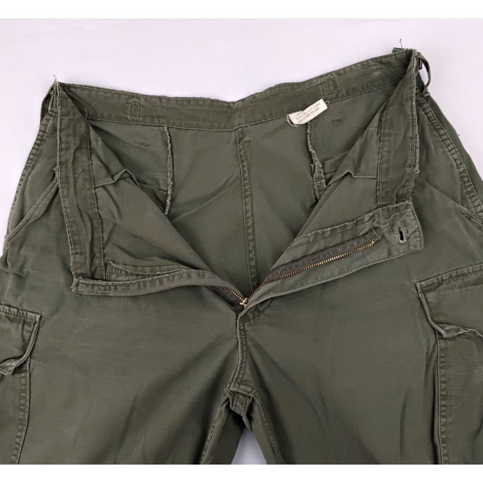 Other US Army OG-107 Class 1 Tropical Pants Men's M Green Vietnam Size US 34 / EU 50 - 4 Thumbnail