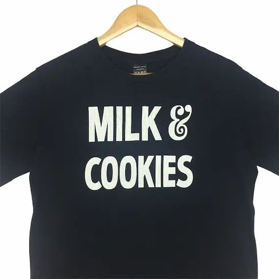 Number (N)ine NUMBER (N)INE Takahiro Miyashita Milk & Cookies Tee Shirt Size US M / EU 48-50 / 2 - 6 Thumbnail