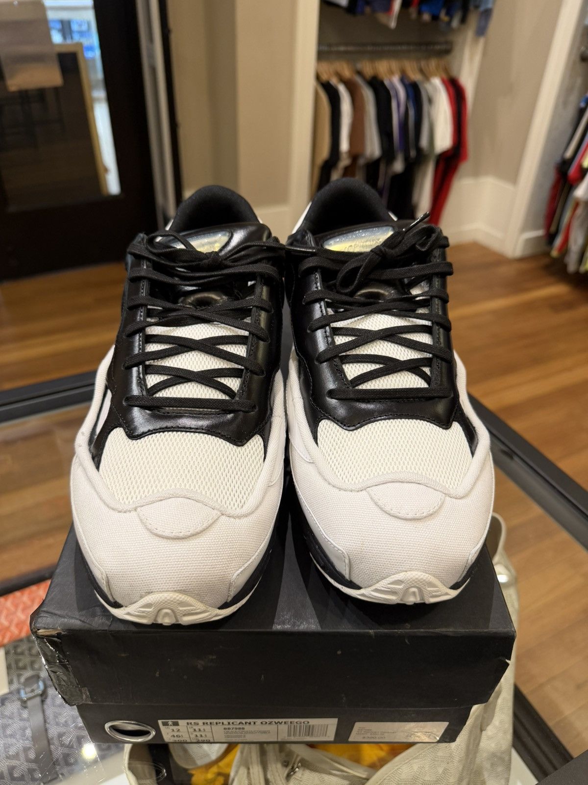 Adidas × Raf Simons Adidas x Raf Simmons Replicant Ozweego - White Size US 12 / EU 45 - 5 Thumbnail
