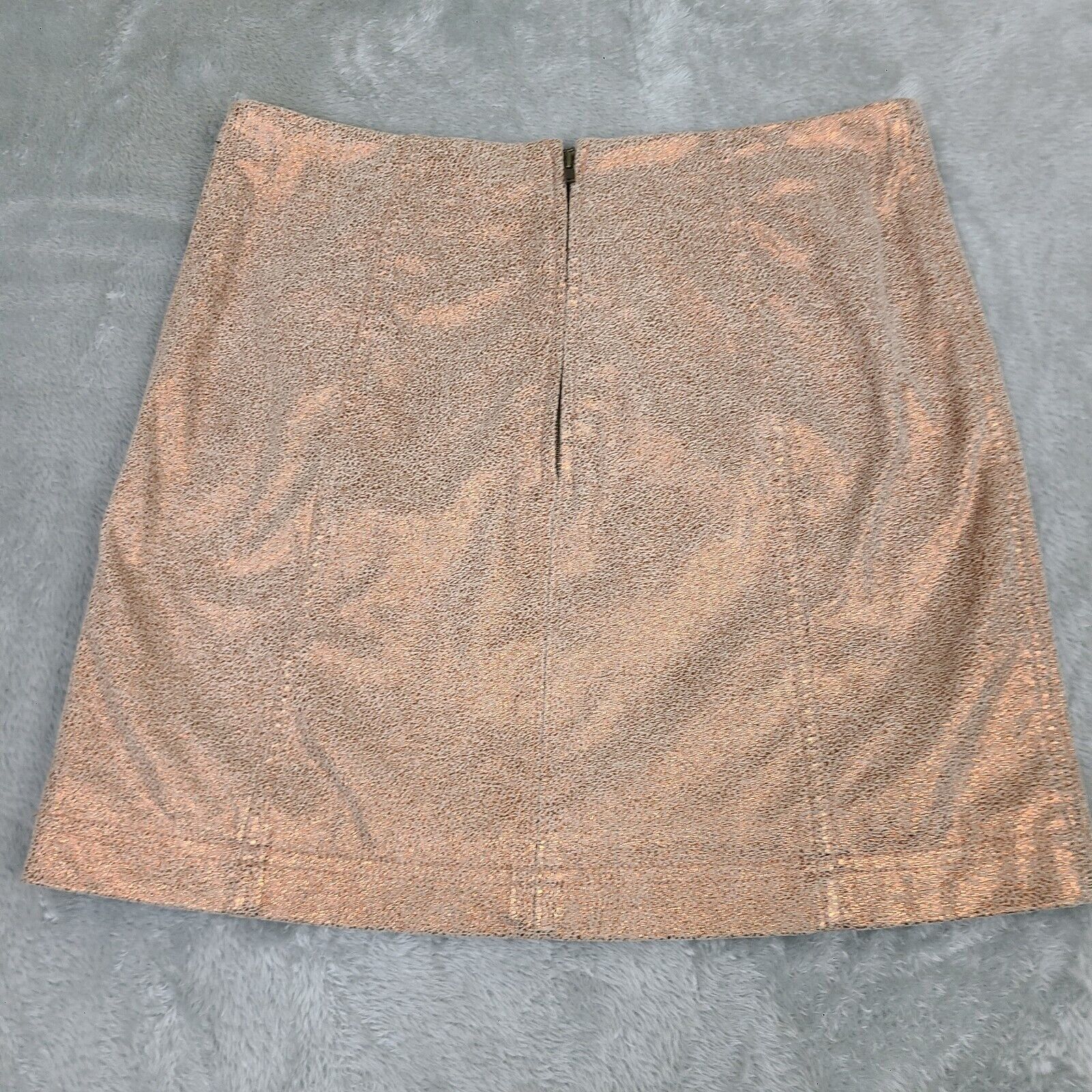 Free People Free People Modern Femme Skirt Womens Size 8 Shimmer Beige B Size 30" / US 8 / IT 44 - 1 Thumbnail