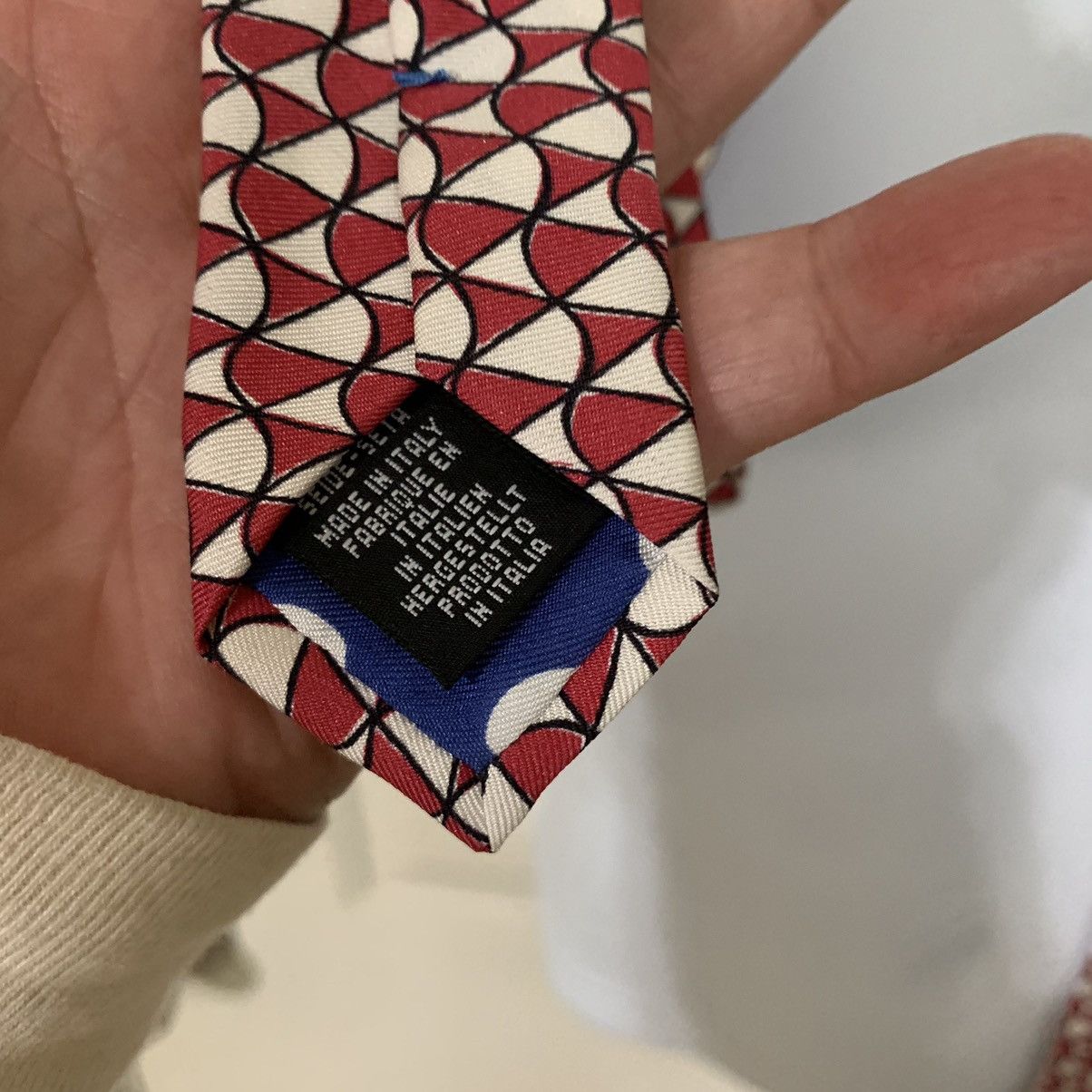 Paul Smith Geo print silk Tie Size ONE SIZE - 5 Thumbnail