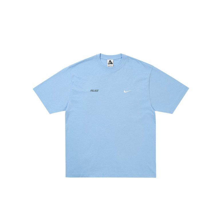 Palace Palace Nike Swoosh T-Shirt Blue Size US M / EU 48-50 / 2 - 2 Thumbnail