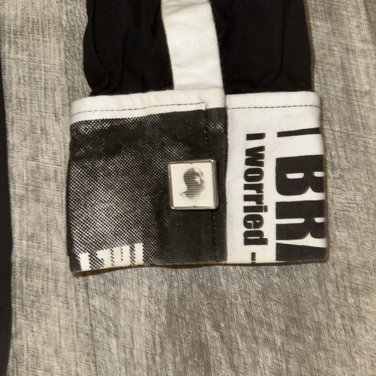 Makaveli MAKAVELI Mens XXXL Tupac Newspaper Print Button Shirt Size US XXL / EU 58 / 5 - 7 Thumbnail