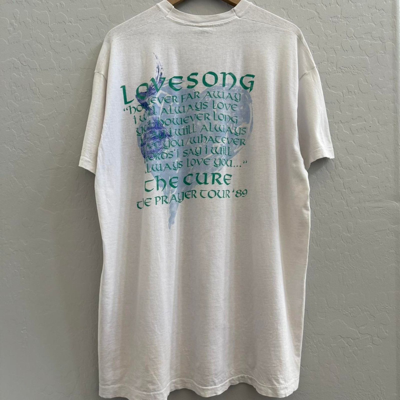 Other Vintage 1989 the cure lovesong grail t-shirt Size US XXL / EU 58 / 5 - 3 Thumbnail