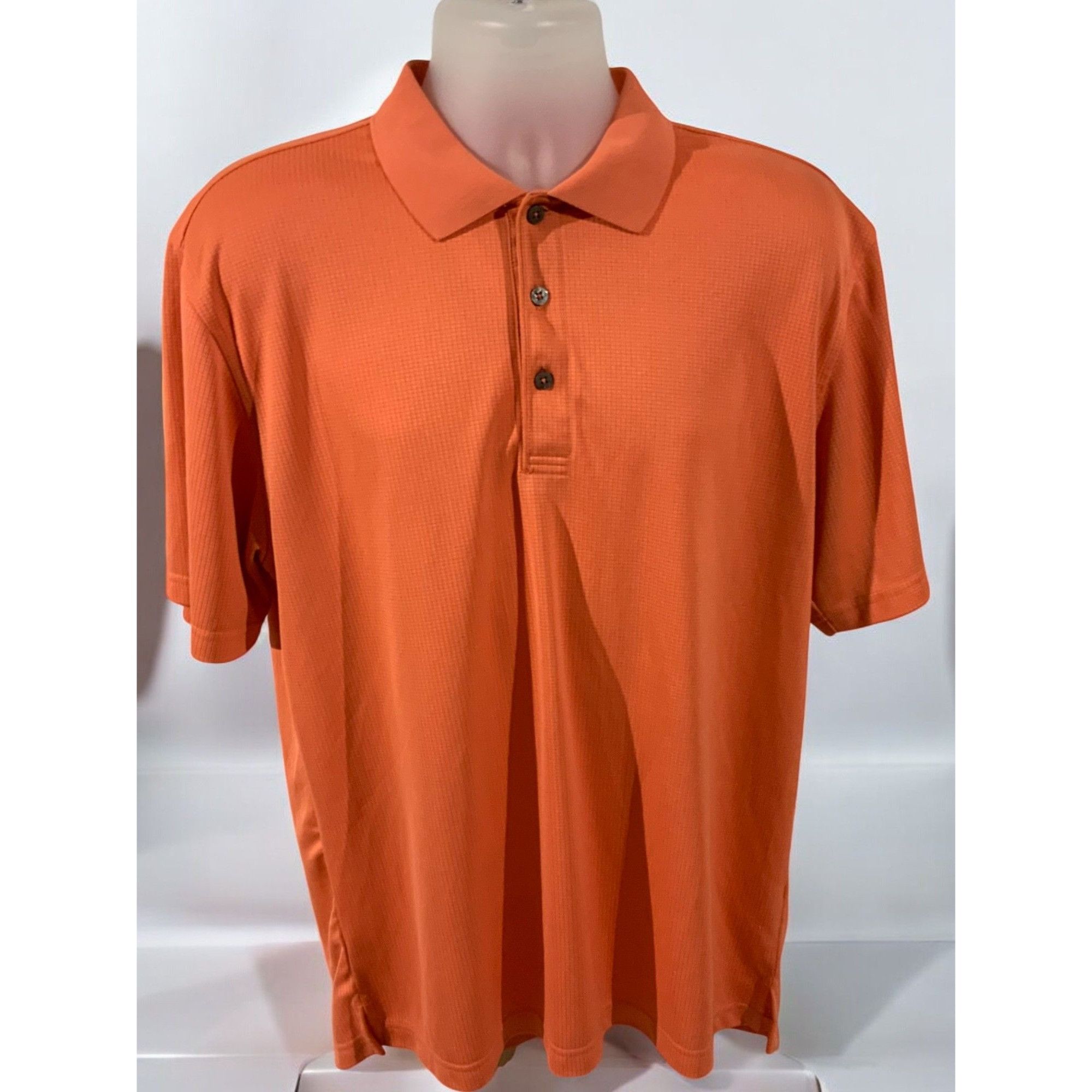 Izod Izod Golf Collection Xtreme Function Checked Pattern Polo L Size US L / EU 52-54 / 3 - 10 Thumbnail