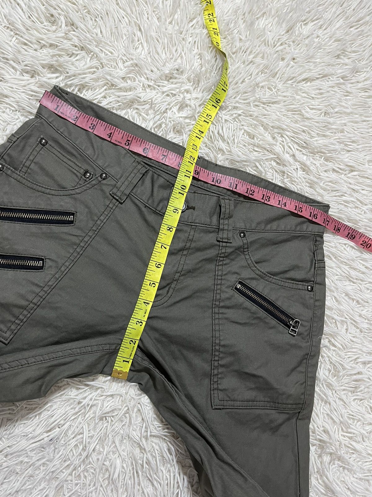 Designer × Japanese Brand UNBRAND MADE IN JAPAN BUCKLE BACK PANT Size US 34 / EU 50 - 10 Thumbnail
