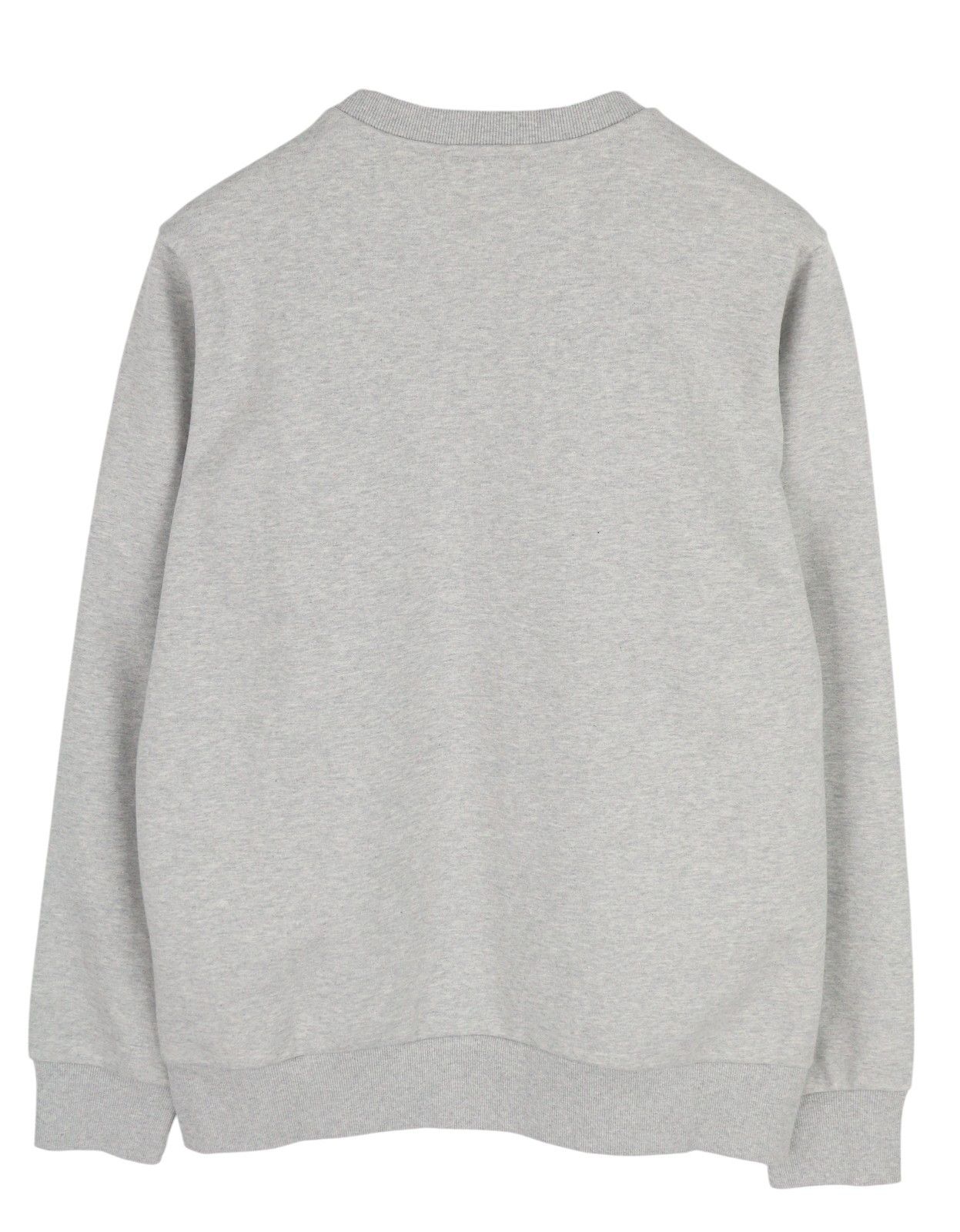 Diesel S-GIRK-K12 M Grey Melange Logo Sweatshirt 41019 Size US M / EU 48-50 / 2 - 2 Thumbnail