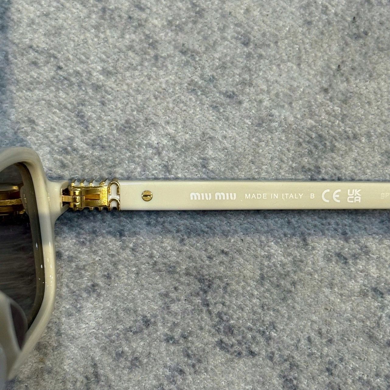Miu Miu MIU MIU 0MU 11ZS 21D90Q Sunglasses Size ONE SIZE - 5 Thumbnail