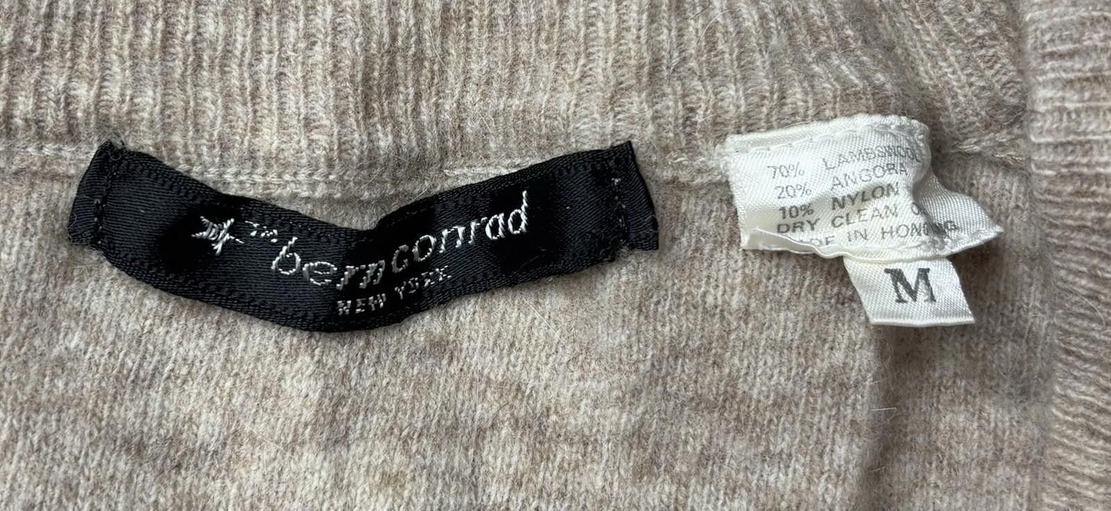 Other VTG Bern Conrad New York Sweater Women's M Lambswool Angora Size M / US 6-8 / IT 42-44 - 2 Thumbnail