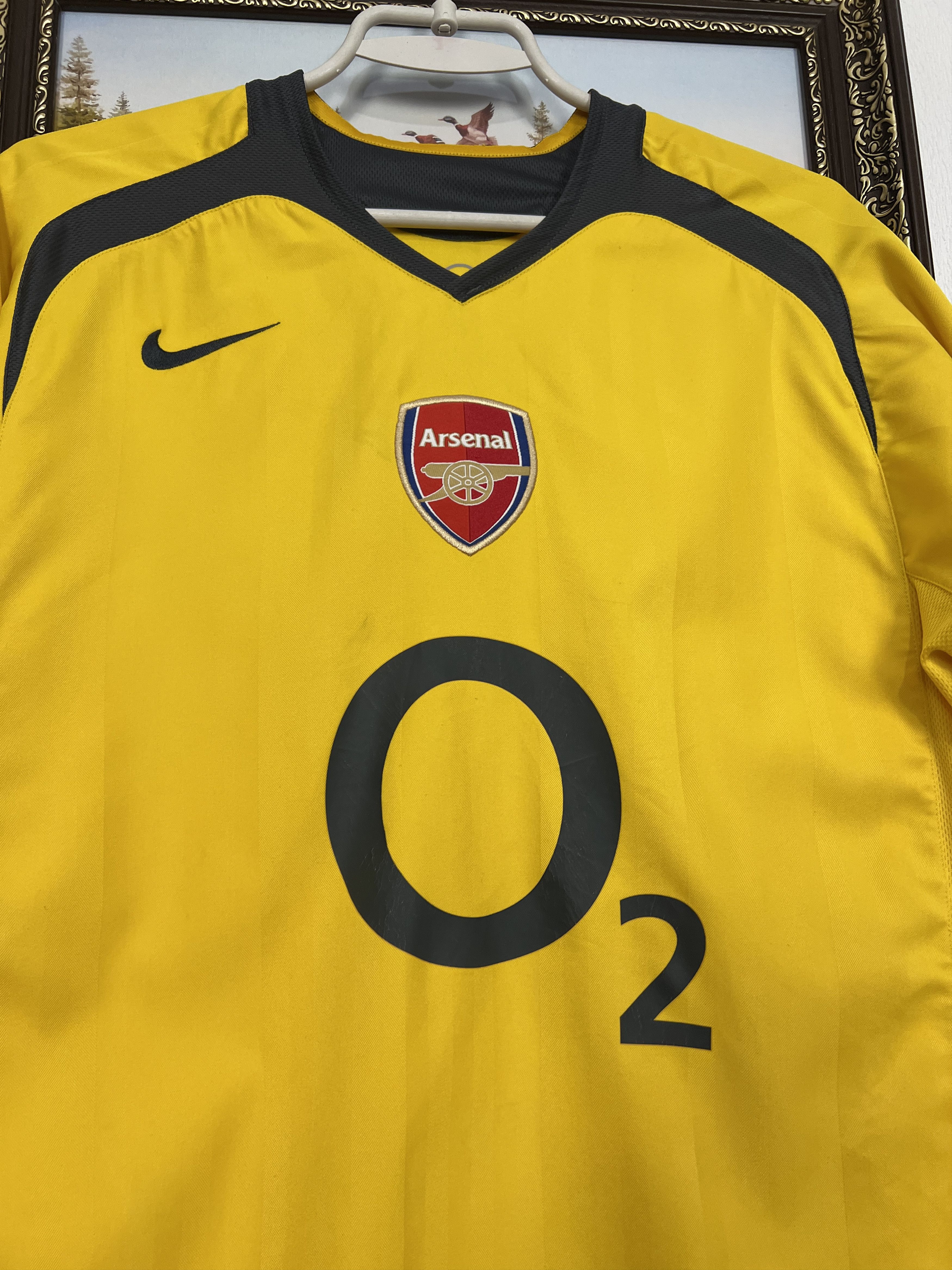 Nike Arsenal Away football shirt Soccer Jersey Gunners Trikot Size US M / EU 48-50 / 2 - 3 Thumbnail