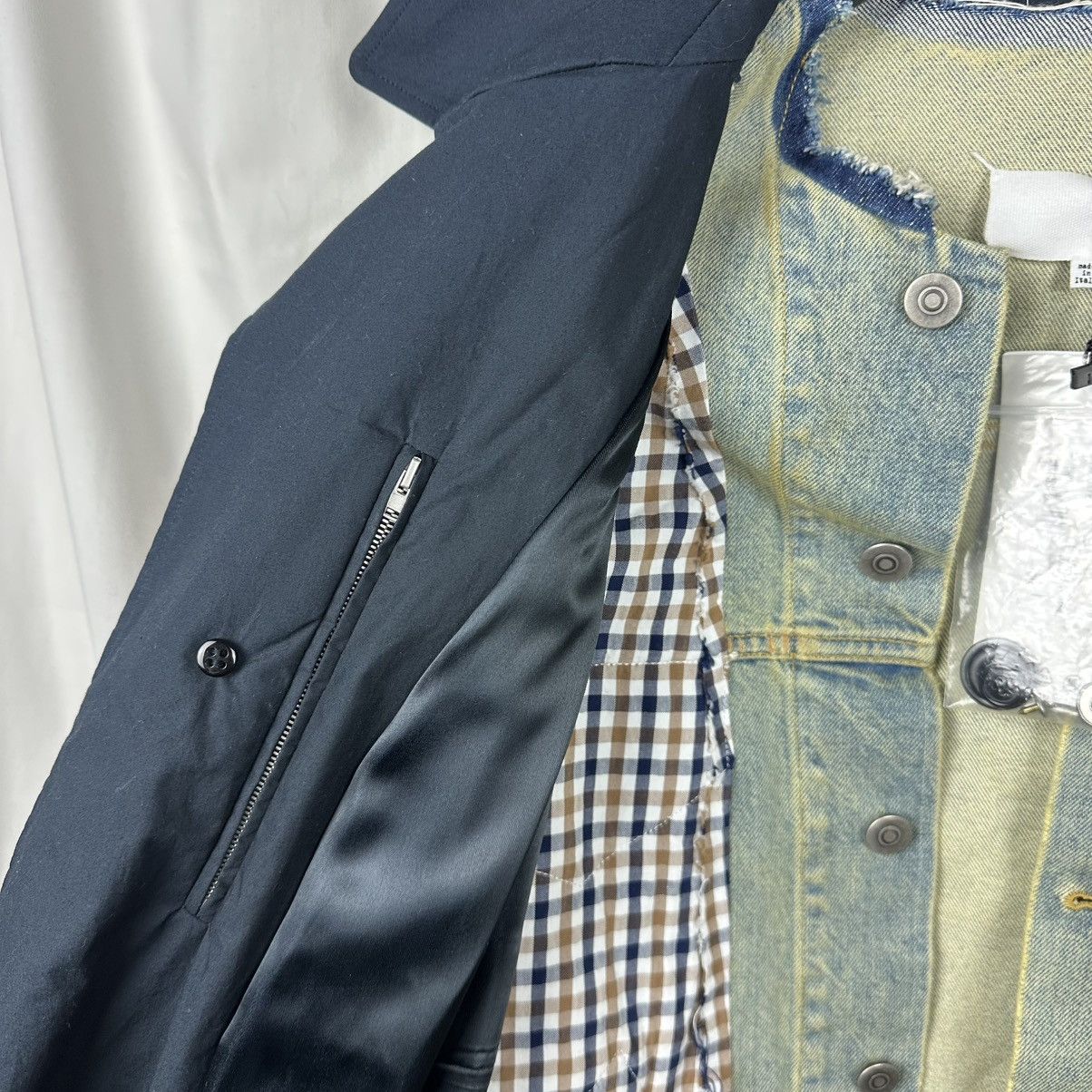 Maison Margiela Maison Margiela Artisanal Deconstructed Hybrid Trench Coat Size US M / EU 48-50 / 2 - 11 Thumbnail