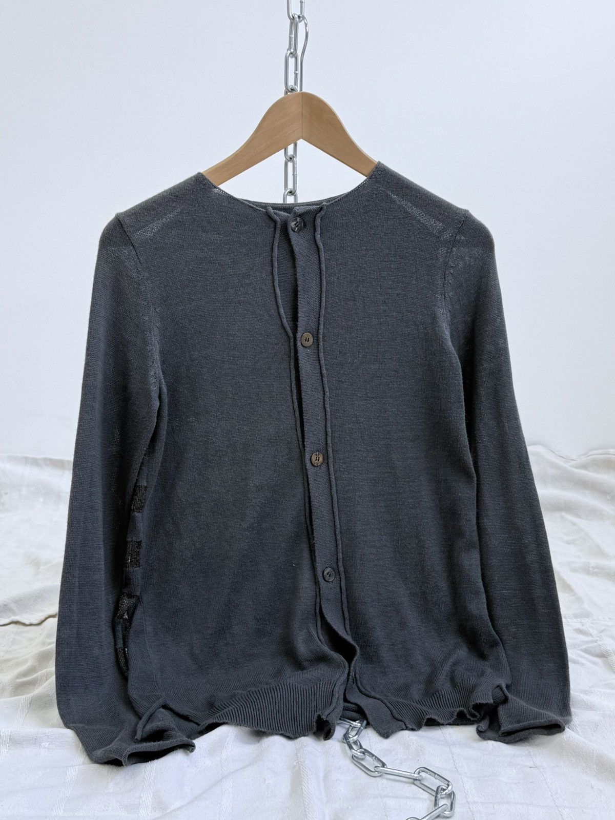 Yohji Yamamoto Y’S Yohji Yamamoto Two Layer Knit Sweater Size M / US 6-8 / IT 42-44 - 1 Thumbnail