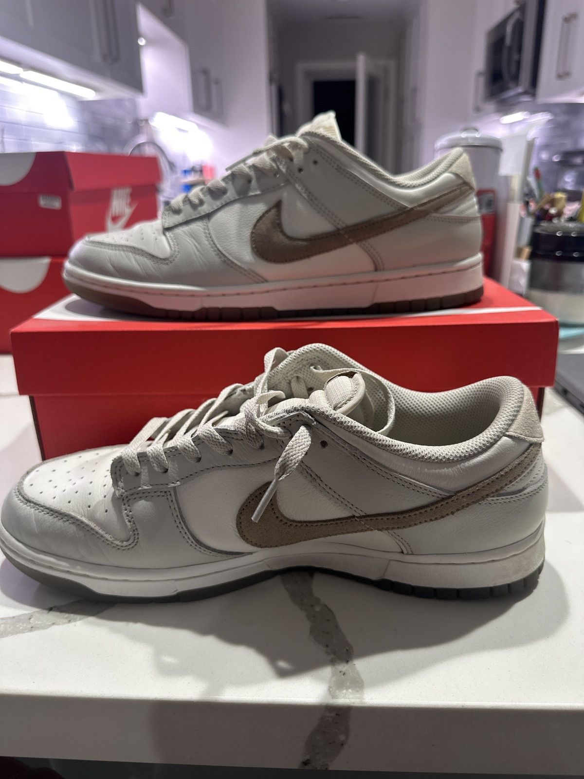 Nike NIKE DUNK LOW SE ‘PHANTOM KHAKI’ Size US 11 / EU 44 - 3 Thumbnail