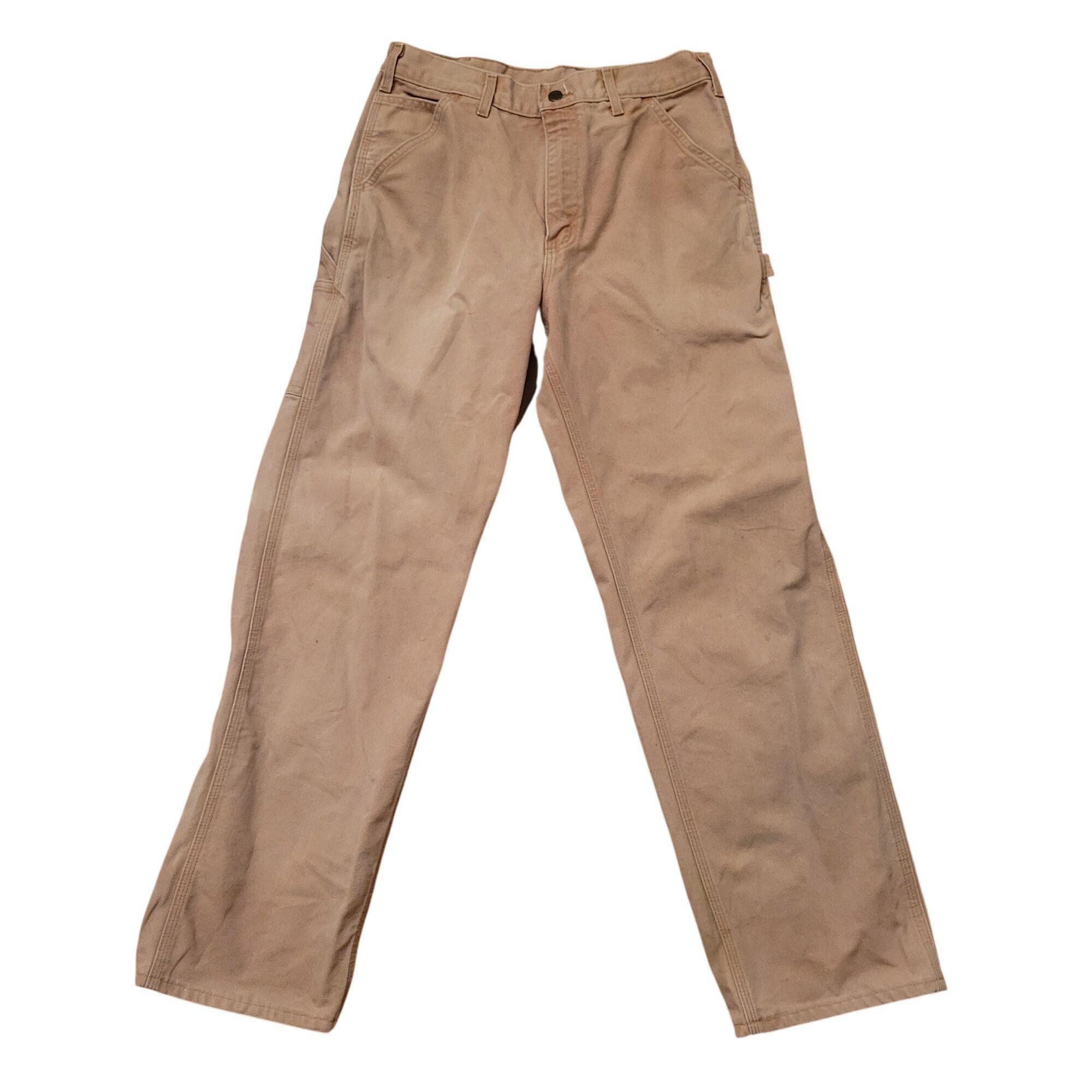 Carhartt Carhartt Canvas Work Pants Carpenter Utility B11 Relaxed Fit Size US 32 / EU 48 - 1 Thumbnail