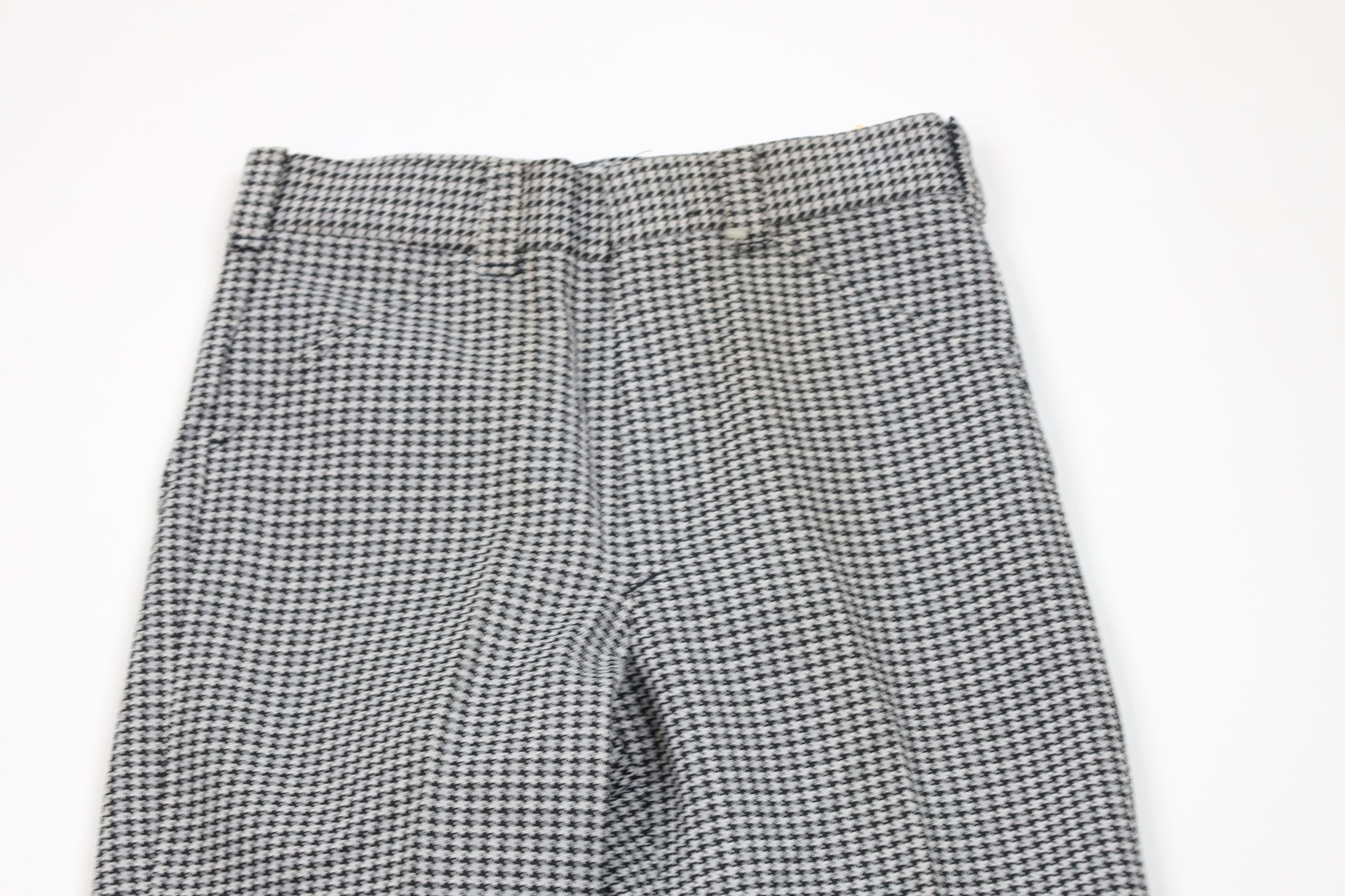Vintage Deadstock Vintage 70s Streetwear Knit Wide Leg Pants USA Size US 29 - 2 Thumbnail