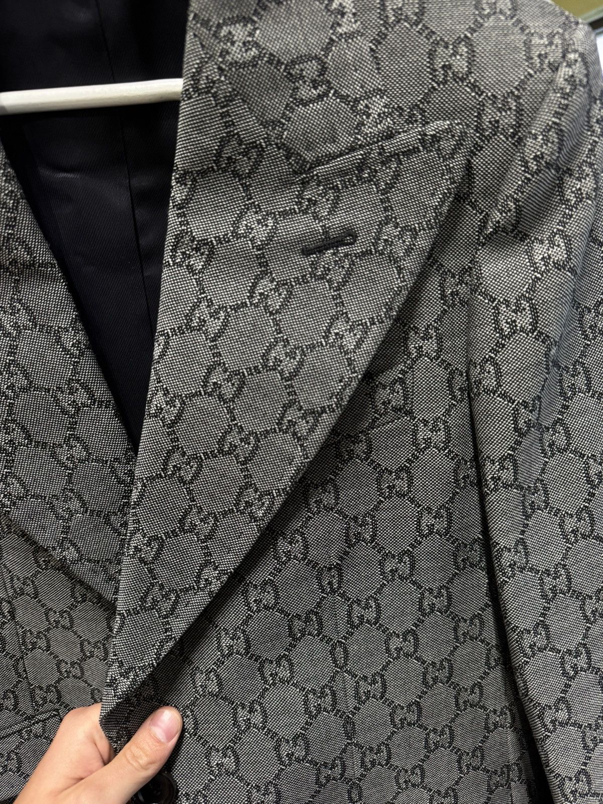 Gucci Gucci GG Wool Blazer Jacket NEW 3800$ Size M / US 6-8 / IT 42-44 - 2 Thumbnail