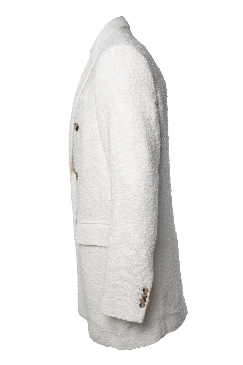 Amiri Amiri, white boucle blazer Size 52R - 4 Thumbnail