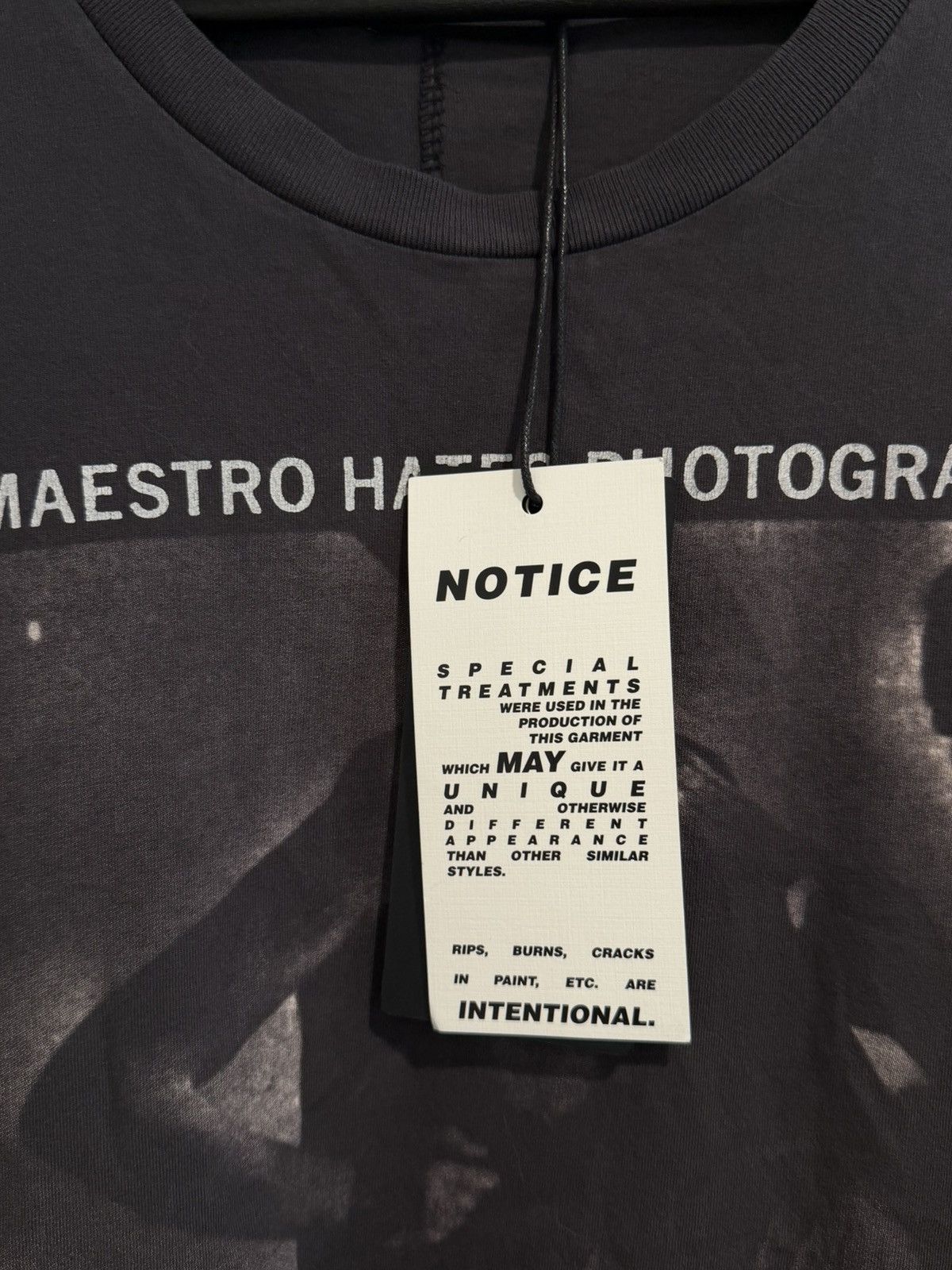 Enfants Riches Deprimes ERD Maxfield Maestro Hates Photographers Longsleeve Tee XL Size US XL / EU 56 / 4 - 8 Thumbnail